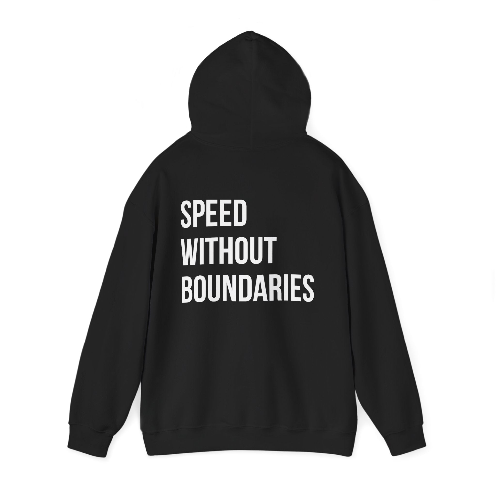 Pro Comfort Unisex Sweatshirt “Speed Without Boundaries Edition by Revolution Society | Down To Earth Collection - Revolution Society