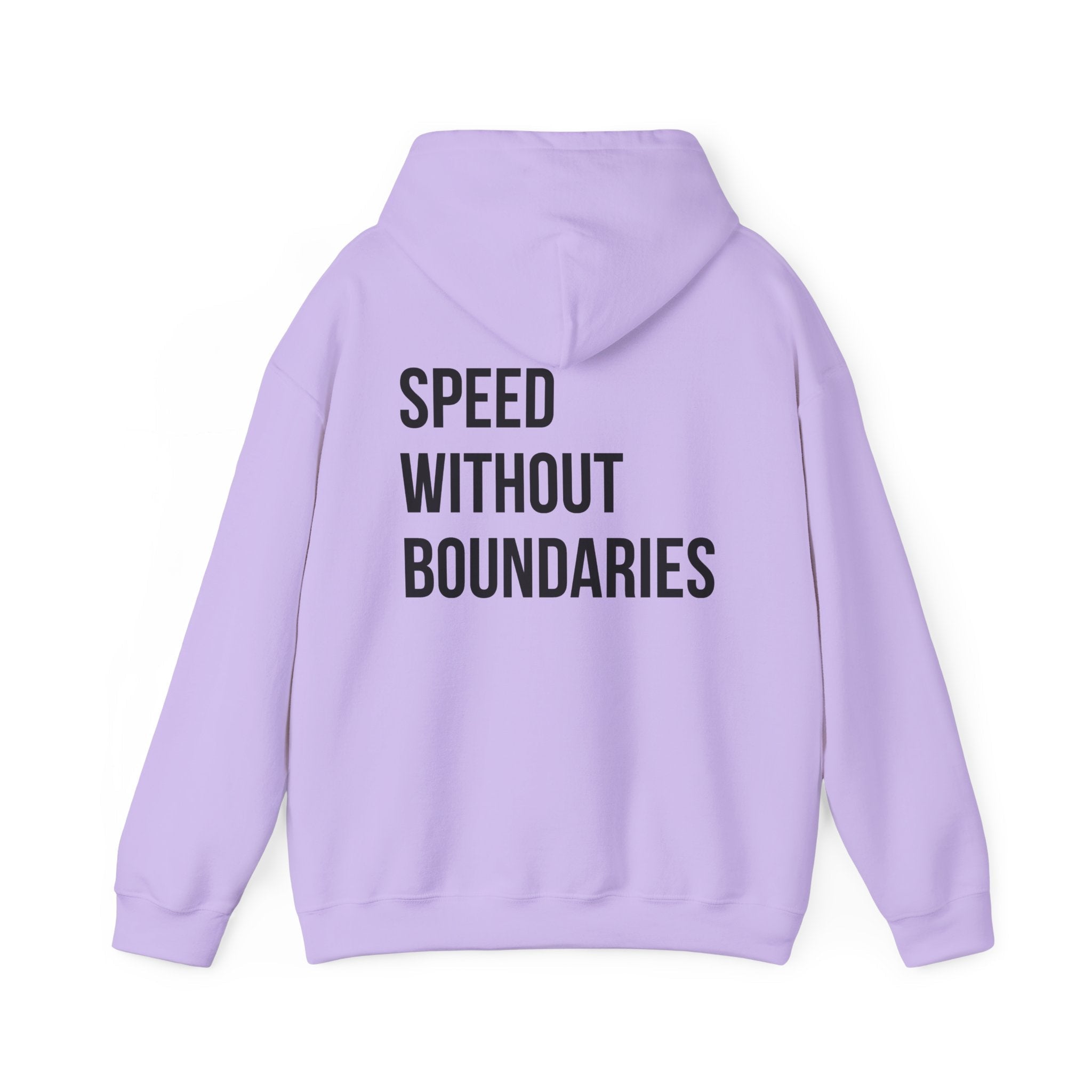 Pro Comfort Unisex Sweatshirt “Speed Without Boundaries Edition by Revolution Society | Down To Earth Collection - Revolution Society