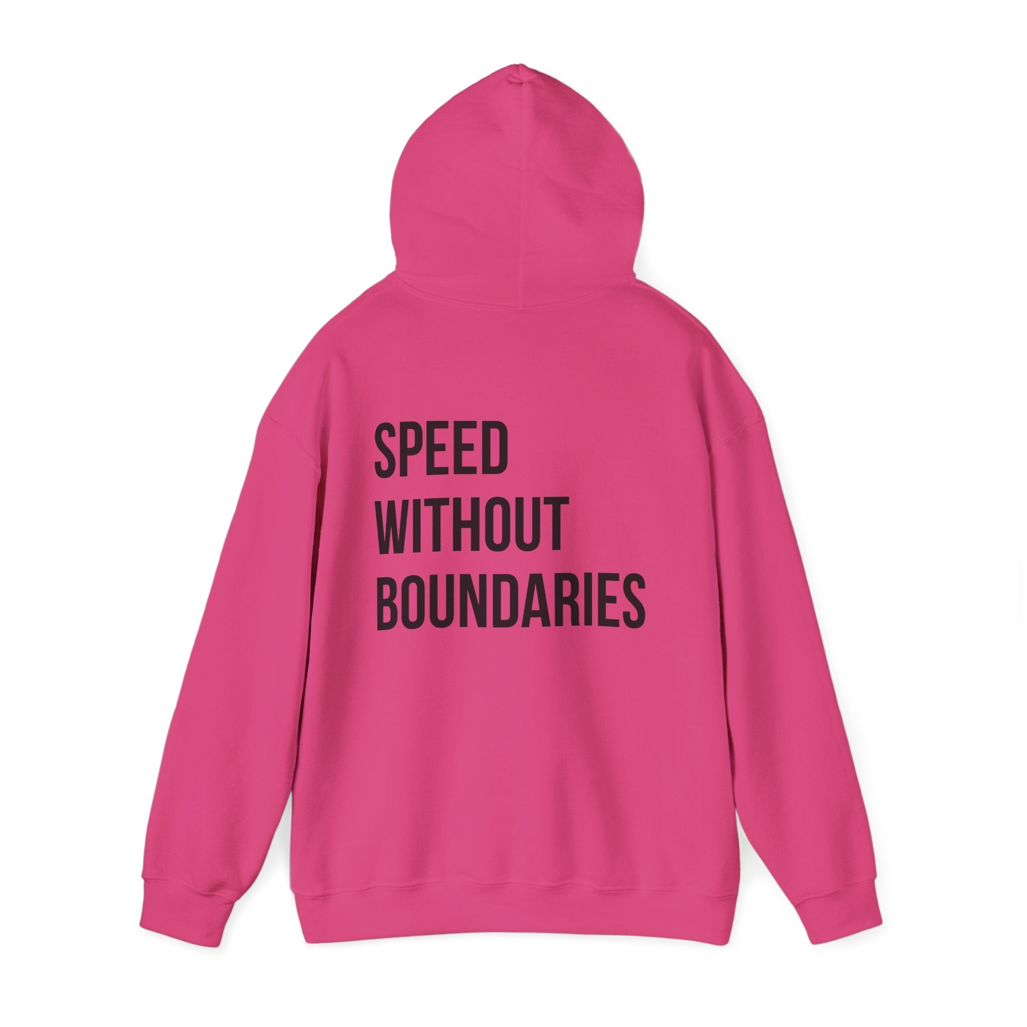 Pro Comfort Unisex Sweatshirt “Speed Without Boundaries Edition by Revolution Society | Down To Earth Collection - Revolution Society