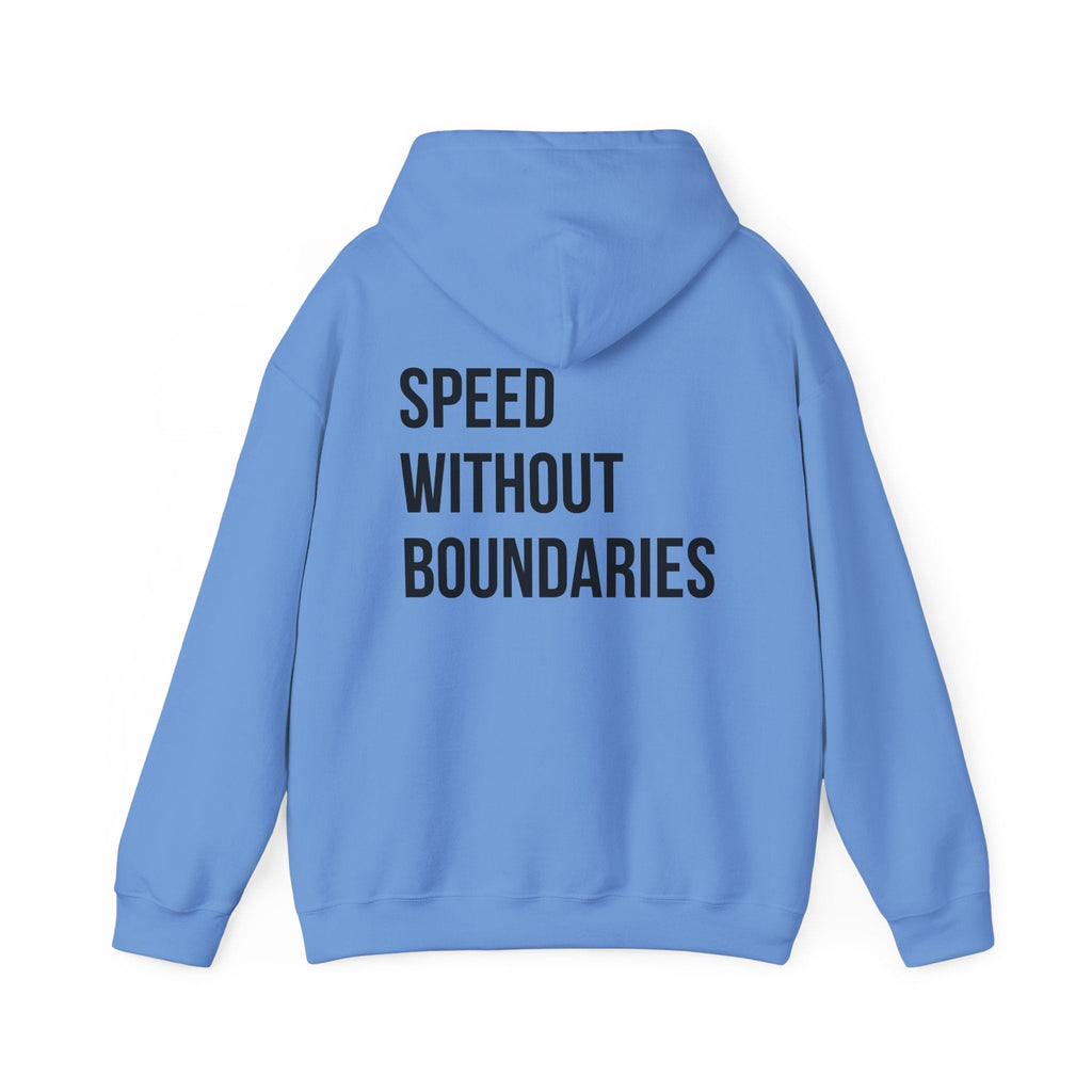 Pro Comfort Unisex Sweatshirt “Speed Without Boundaries Edition by Revolution Society | Down To Earth Collection - Revolution Society