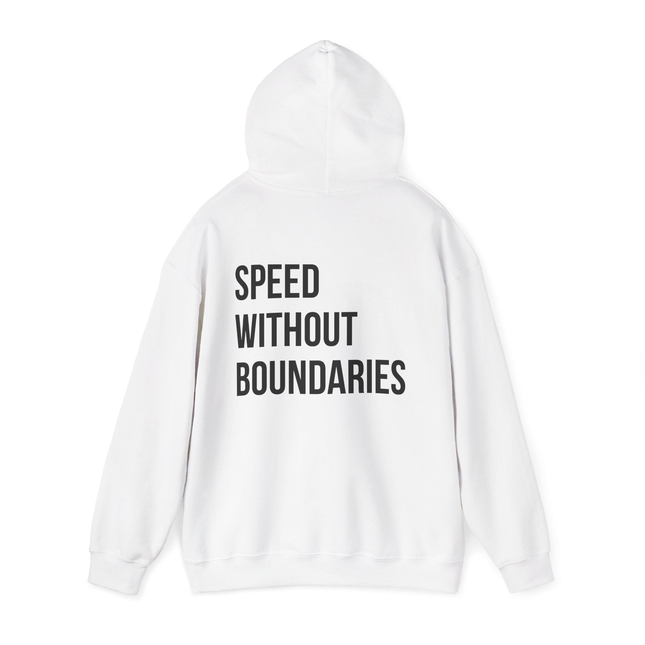 Pro Comfort Unisex Sweatshirt “Speed Without Boundaries Edition by Revolution Society | Down To Earth Collection - Revolution Society