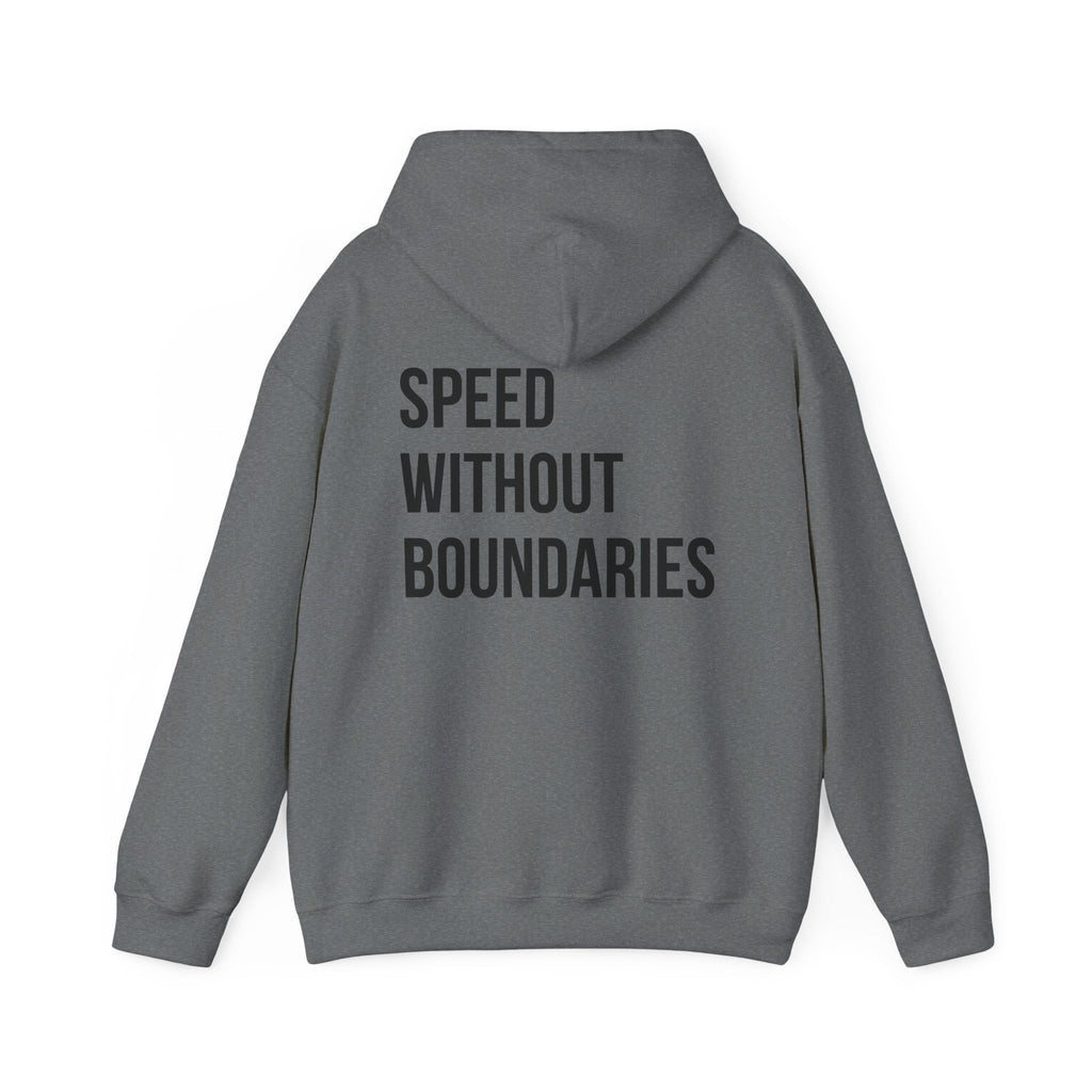 Pro Comfort Unisex Sweatshirt “Speed Without Boundaries Edition by Revolution Society | Down To Earth Collection - Revolution Society