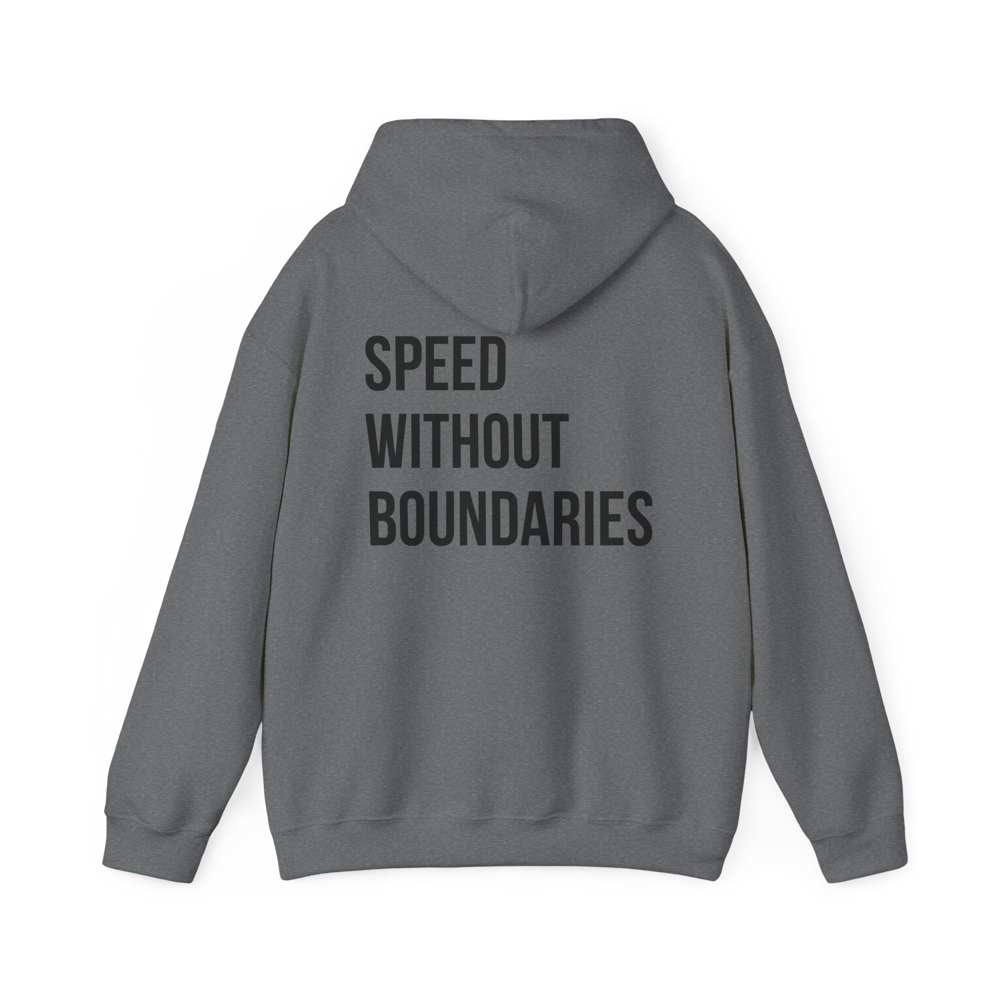 Pro Comfort Unisex Sweatshirt “Speed Without Boundaries Edition by Revolution Society | Down To Earth Collection - Revolution Society