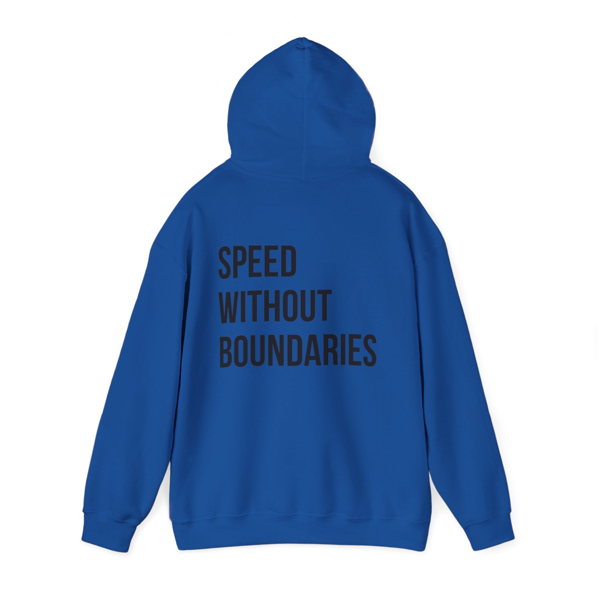 Pro Comfort Unisex Sweatshirt “Speed Without Boundaries Edition by Revolution Society | Down To Earth Collection - Revolution Society