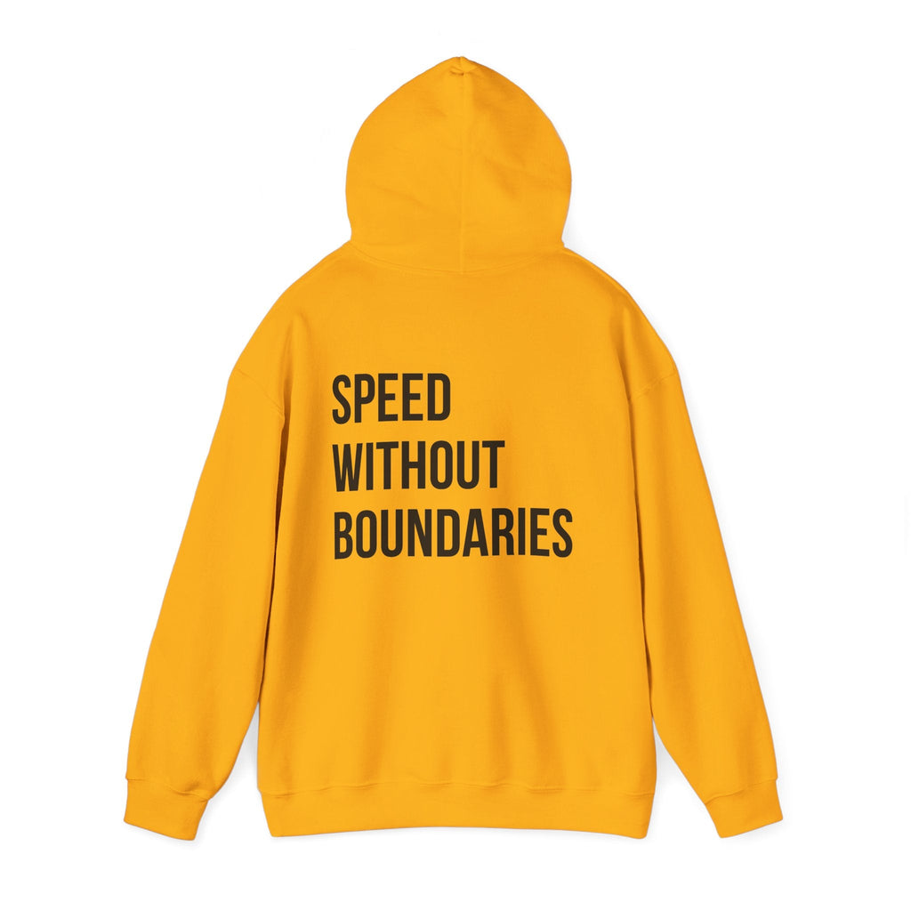 Pro Comfort Unisex Sweatshirt “Speed Without Boundaries Edition by Revolution Society | Down To Earth Collection - Revolution Society