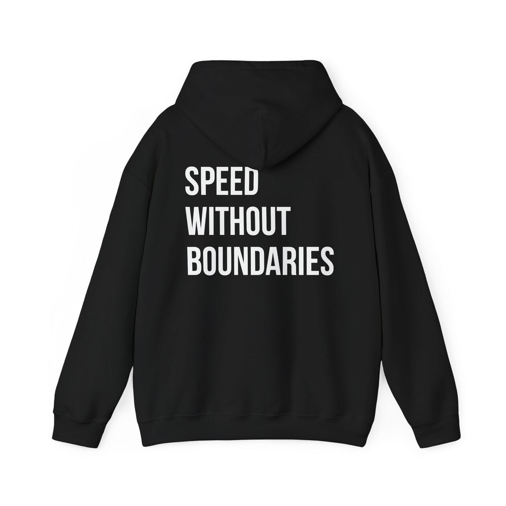 Pro Comfort Unisex Sweatshirt “Speed Without Boundaries Edition by Revolution Society | Down To Earth Collection - Revolution Society