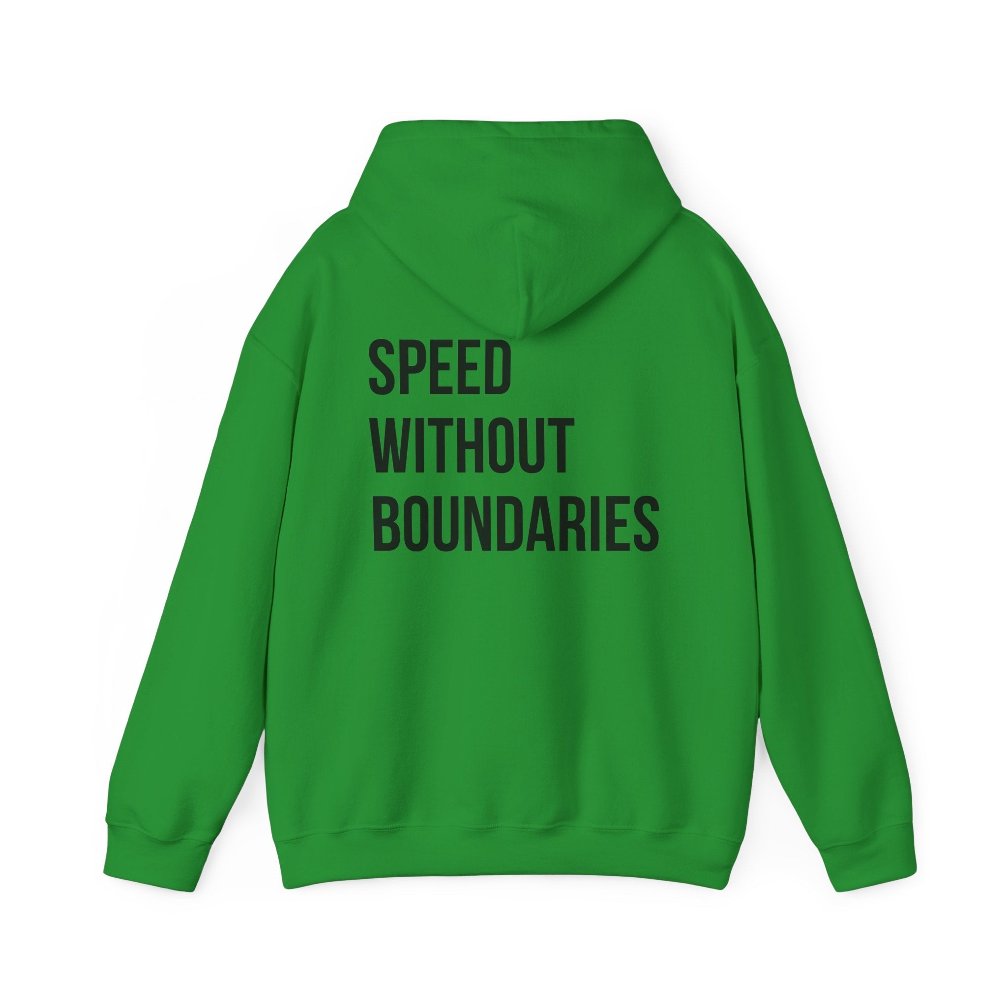 Pro Comfort Unisex Sweatshirt “Speed Without Boundaries Edition by Revolution Society | Down To Earth Collection - Revolution Society
