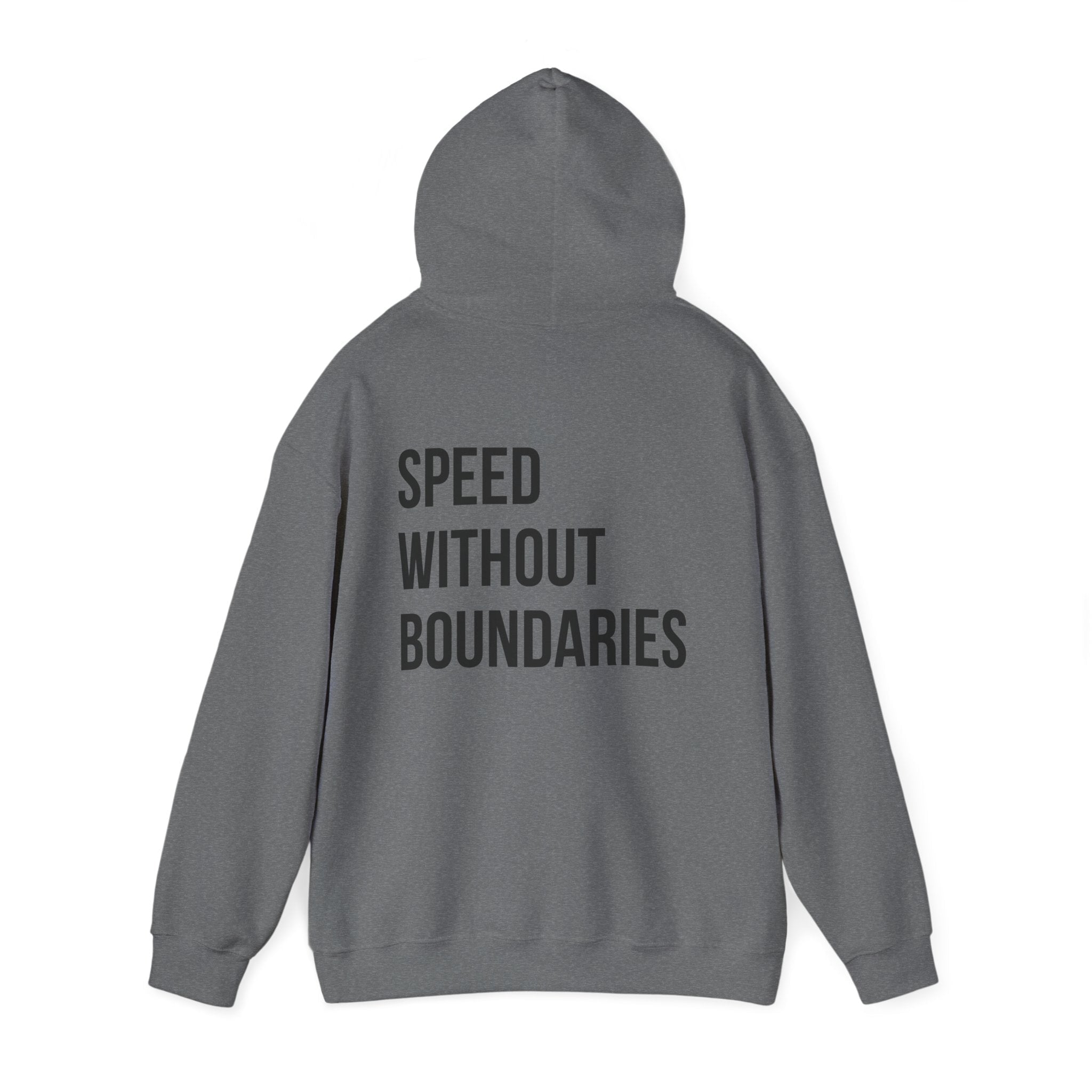 Pro Comfort Unisex Sweatshirt “Speed Without Boundaries Edition by Revolution Society | Down To Earth Collection - Revolution Society