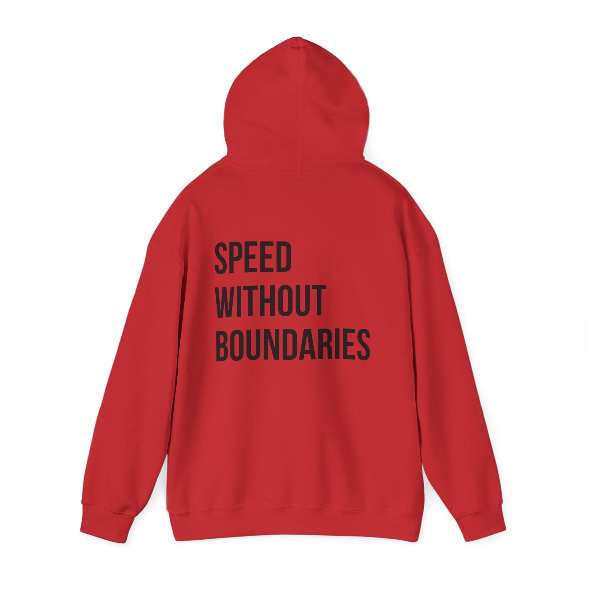 Pro Comfort Unisex Sweatshirt “Speed Without Boundaries Edition by Revolution Society | Down To Earth Collection - Revolution Society