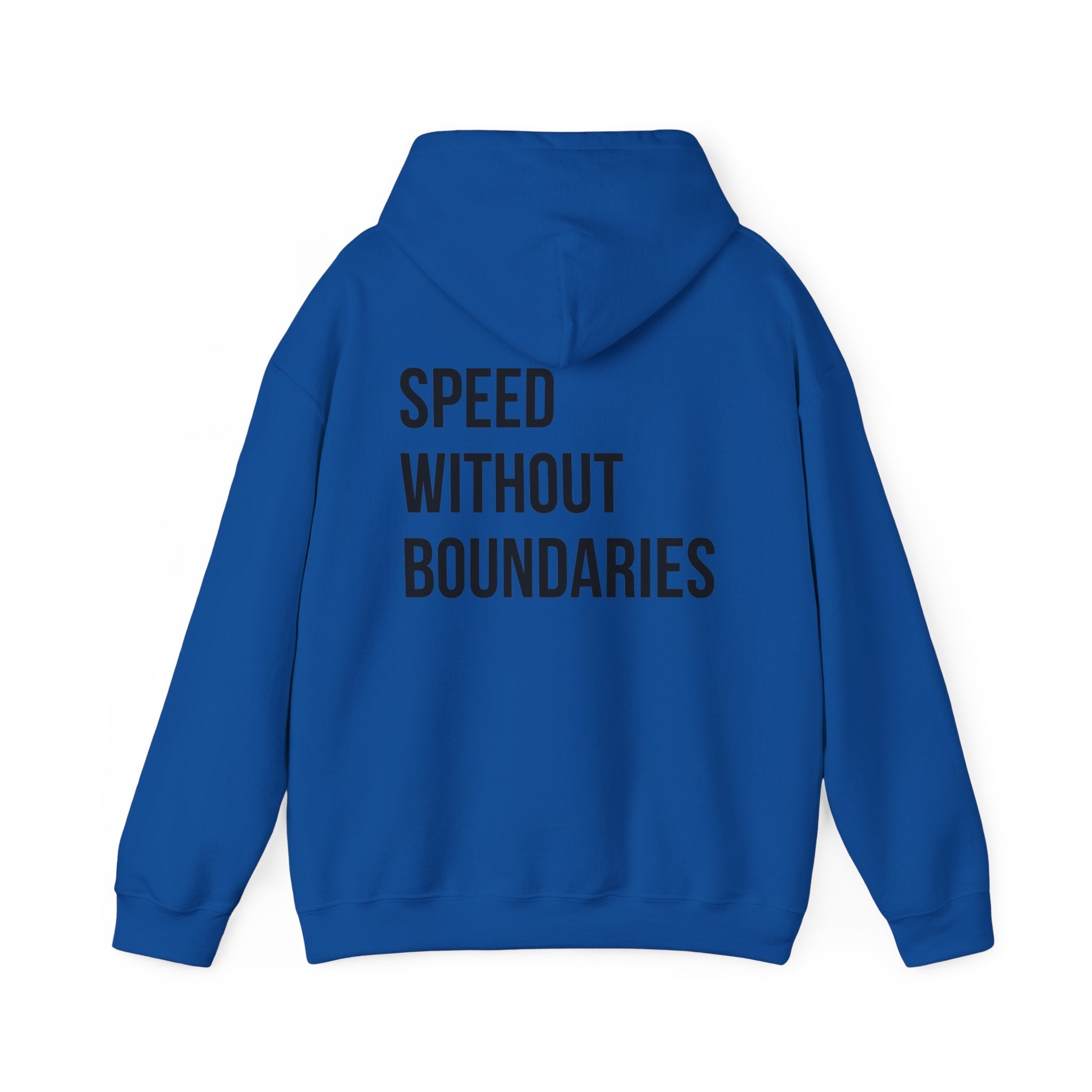 Pro Comfort Unisex Sweatshirt “Speed Without Boundaries Edition by Revolution Society | Down To Earth Collection - Revolution Society