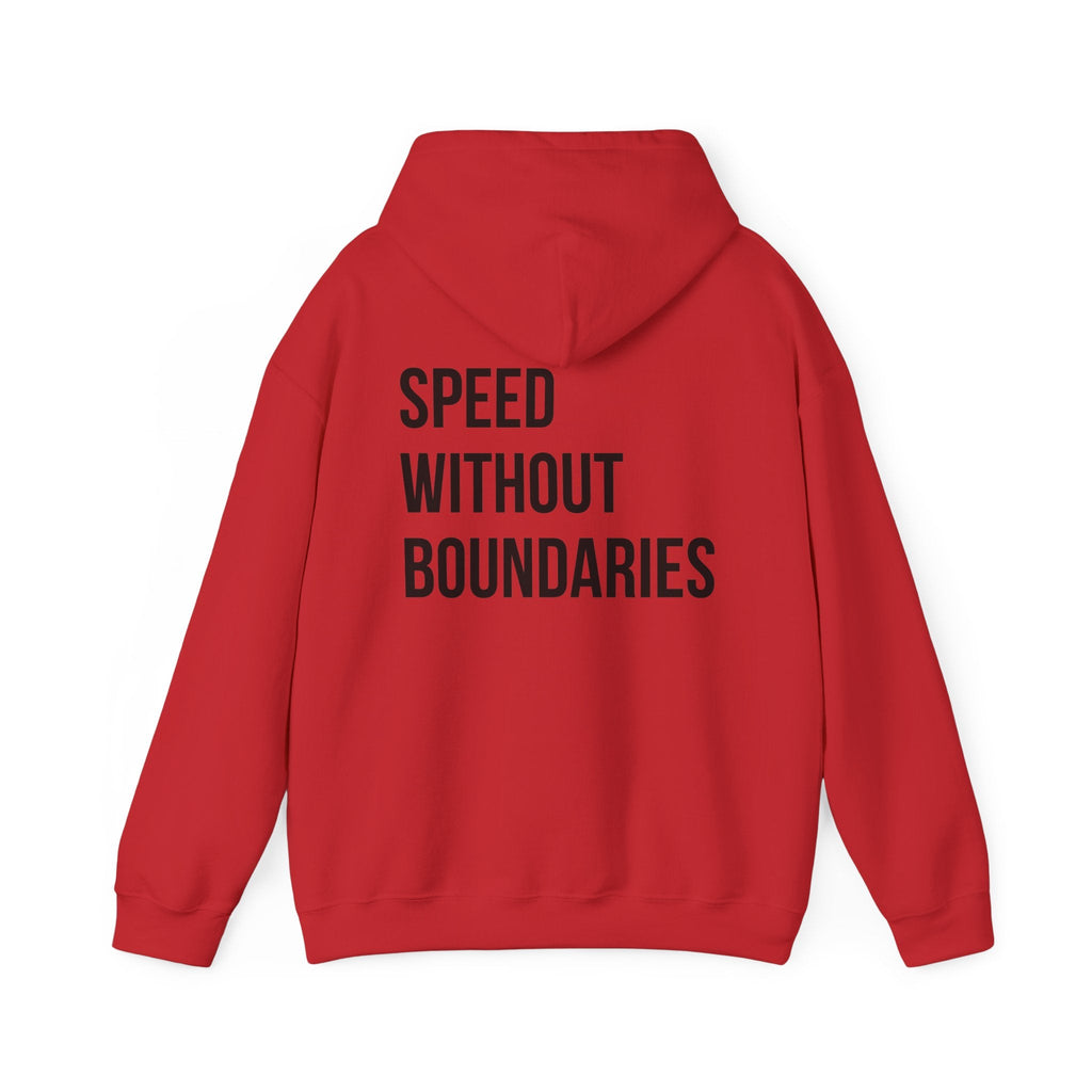 Pro Comfort Unisex Sweatshirt “Speed Without Boundaries Edition by Revolution Society | Down To Earth Collection - Revolution Society