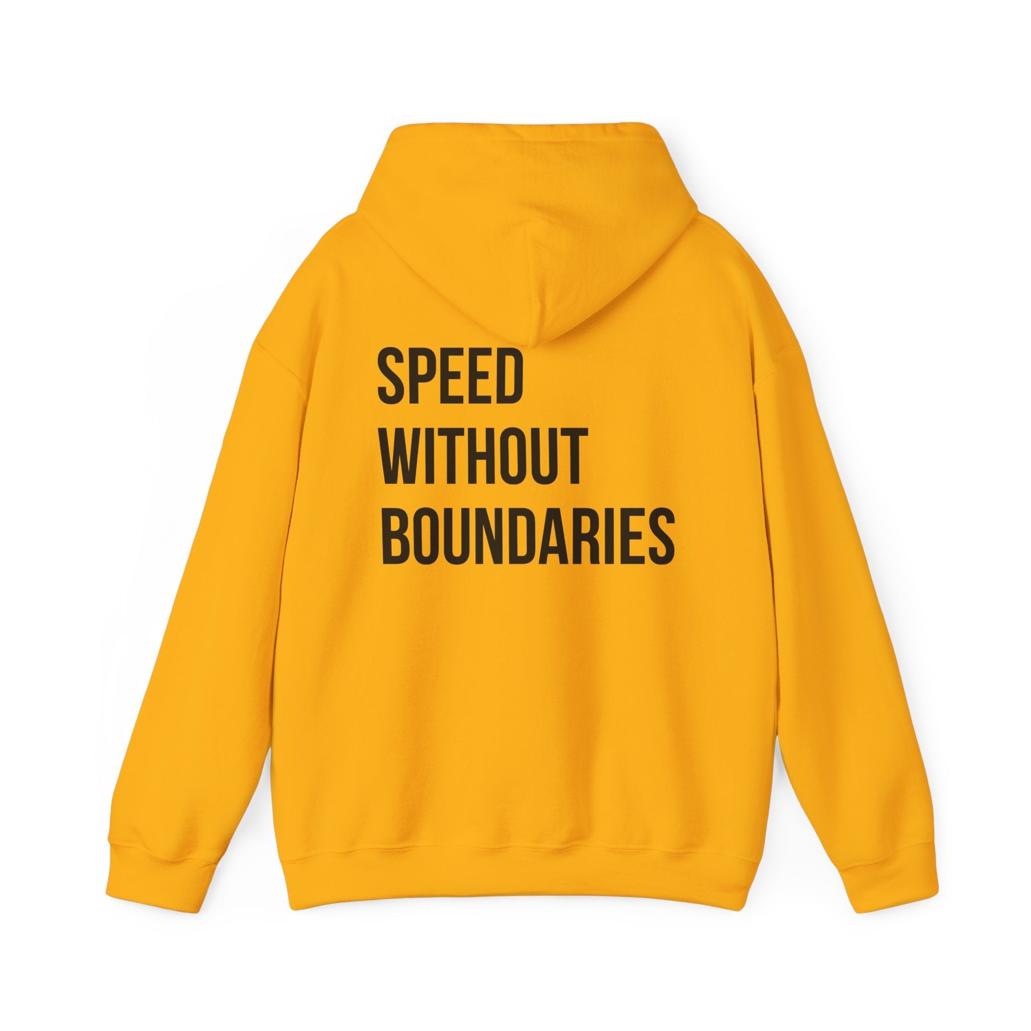 Pro Comfort Unisex Sweatshirt “Speed Without Boundaries Edition by Revolution Society | Down To Earth Collection - Revolution Society