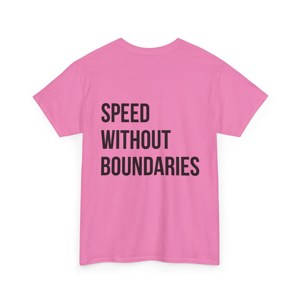 Pro Comfort Unisex Tee Shirt “Speed Without Boundaries Edition” By Revolution Society | Down To Earth Collection - Revolution Society