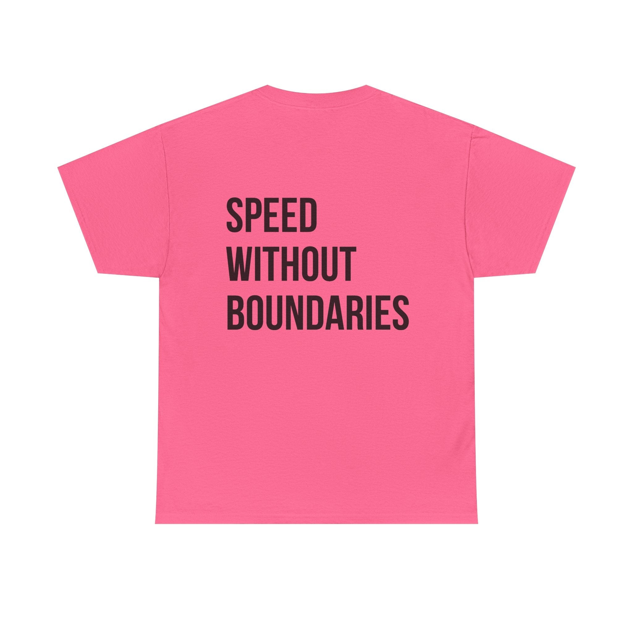 Pro Comfort Unisex Tee Shirt “Speed Without Boundaries Edition” By Revolution Society | Down To Earth Collection - Revolution Society