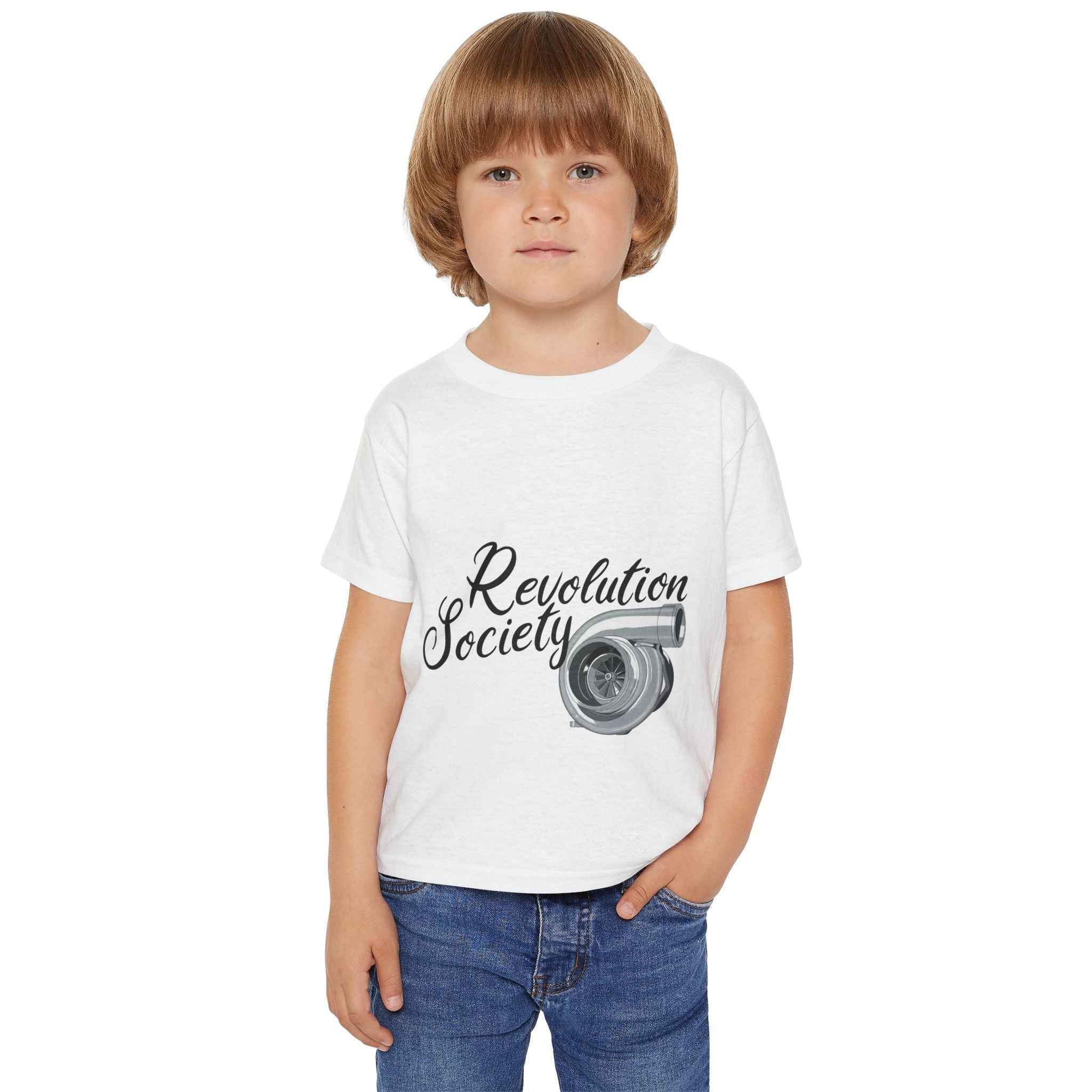 Pro Comfort Unisex Toddler T-Shirt - Speed Without Boundaries Design - Revolution Society