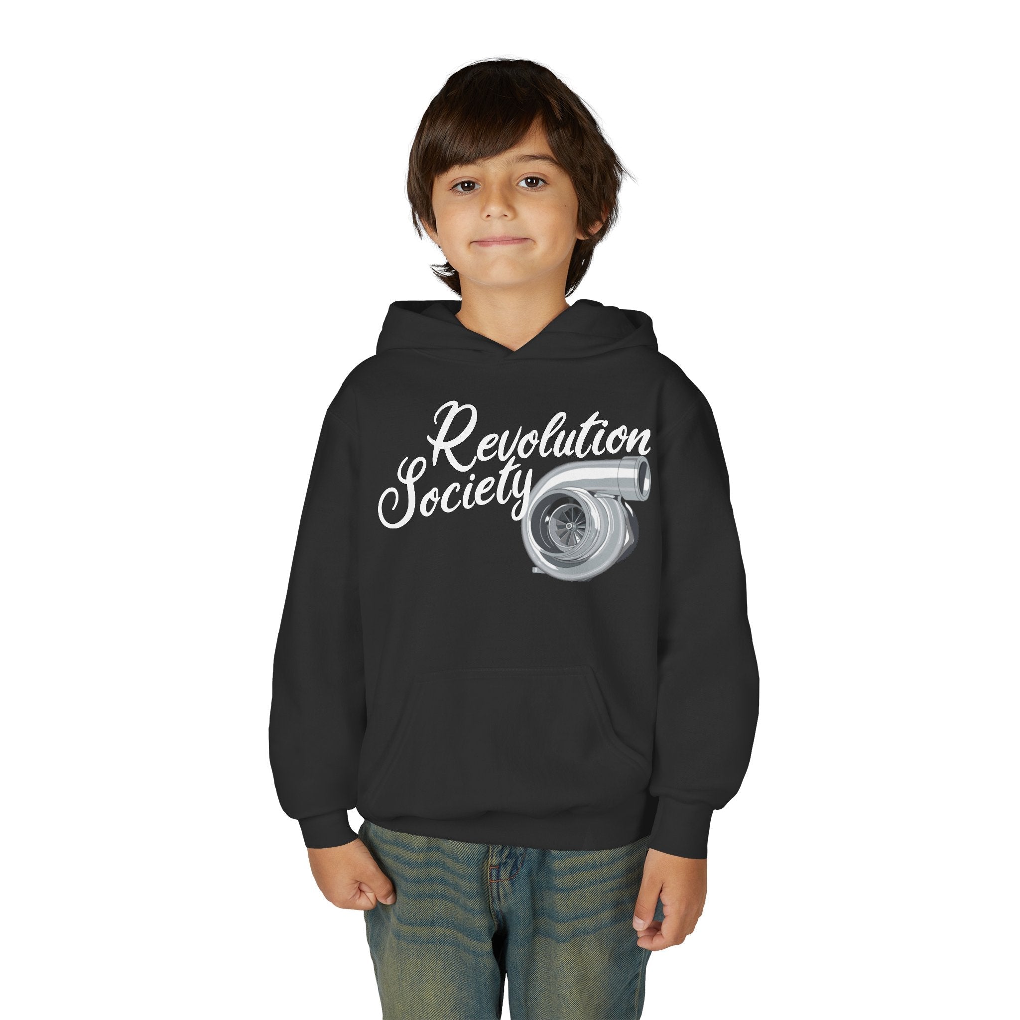 Pro Comfort Unisex Youth Hoodie “”Madzilla Edition” by Revolution Society - Revolution Society