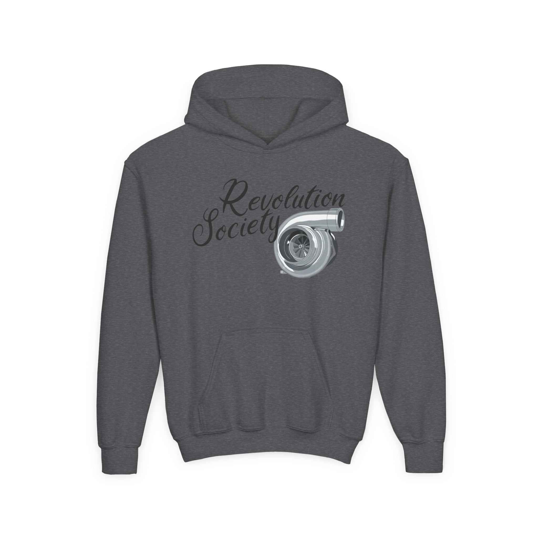 Pro Comfort Unisex Youth Hoodie “Speed Without Boundaries Edition” by Revolution Society