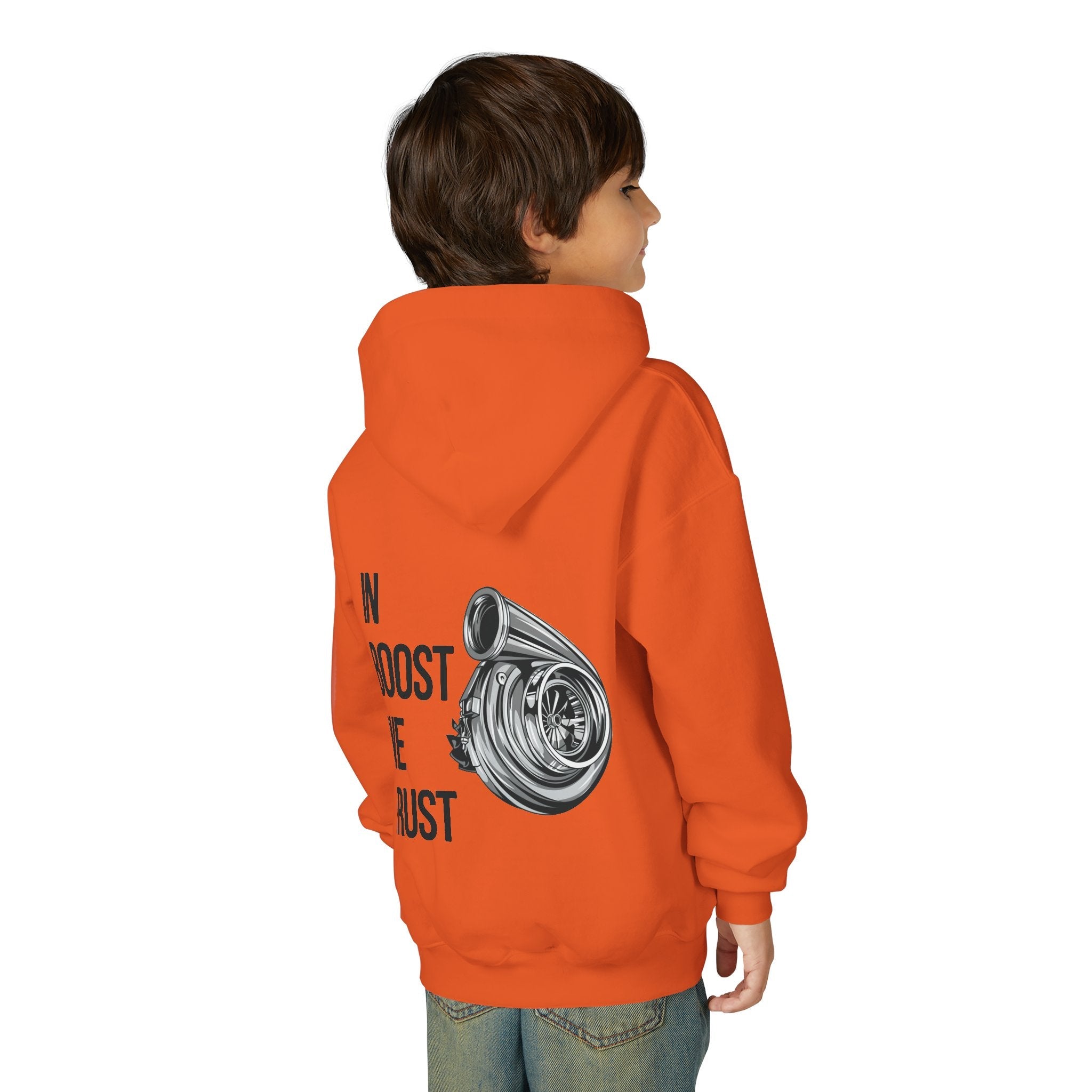 Pro Comfort Unisex Youth Hoodie “Speed Without Boundaries Edition” by Revolution Society - Revolution Society