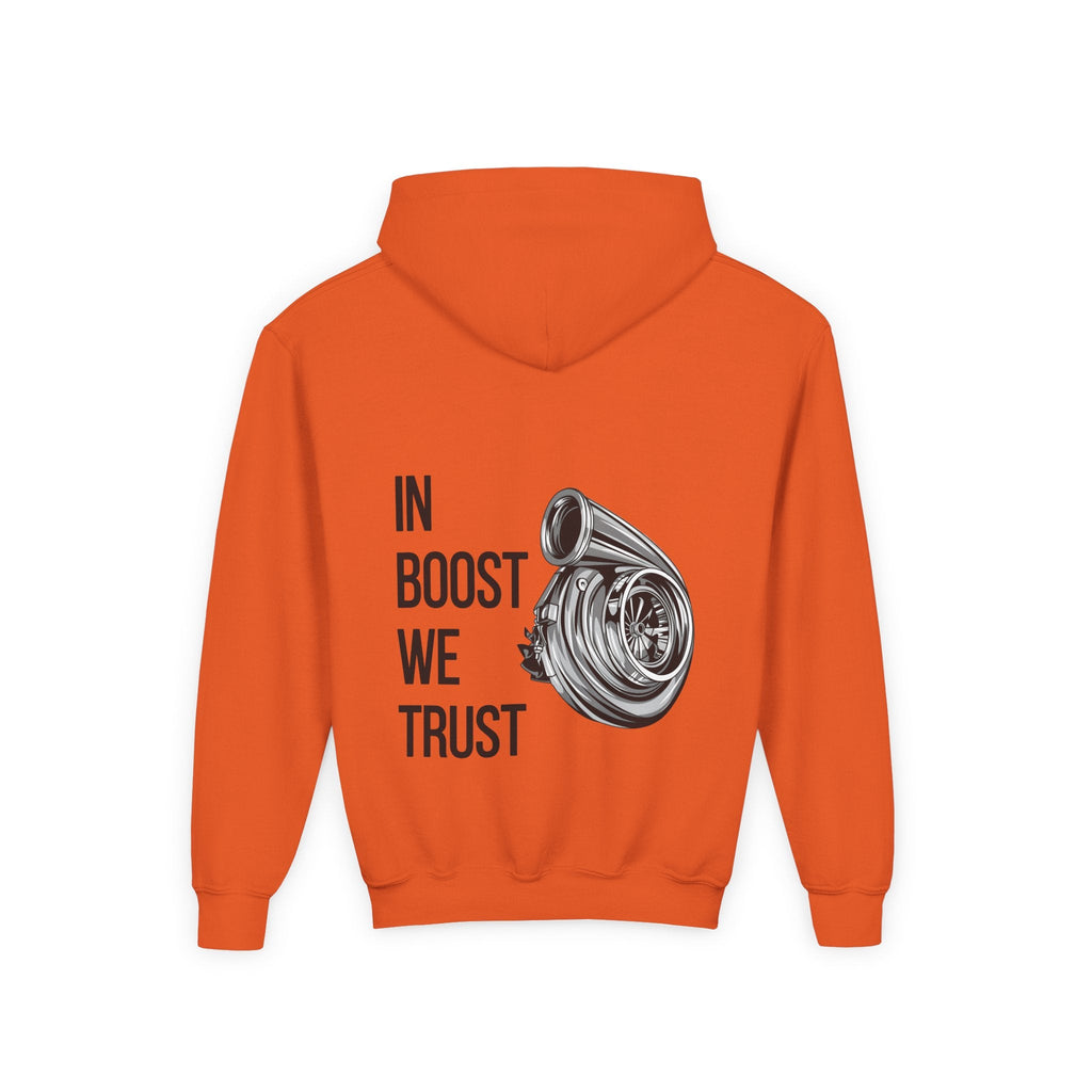 Pro Comfort Unisex Youth Hoodie “Speed Without Boundaries Edition” by Revolution Society - Revolution Society