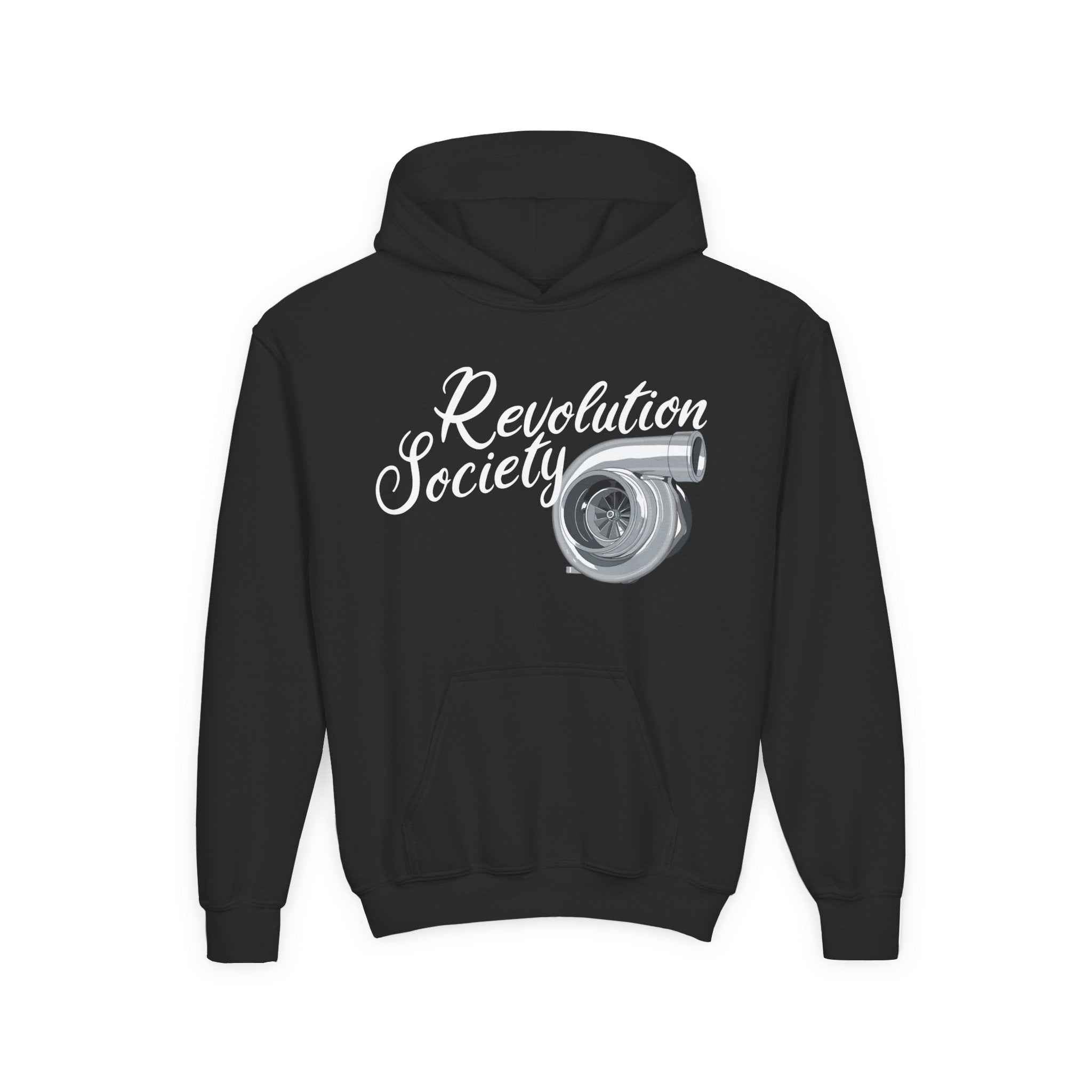 Pro Comfort Unisex Youth Hoodie “Speed Without Boundaries Edition” by Revolution Society