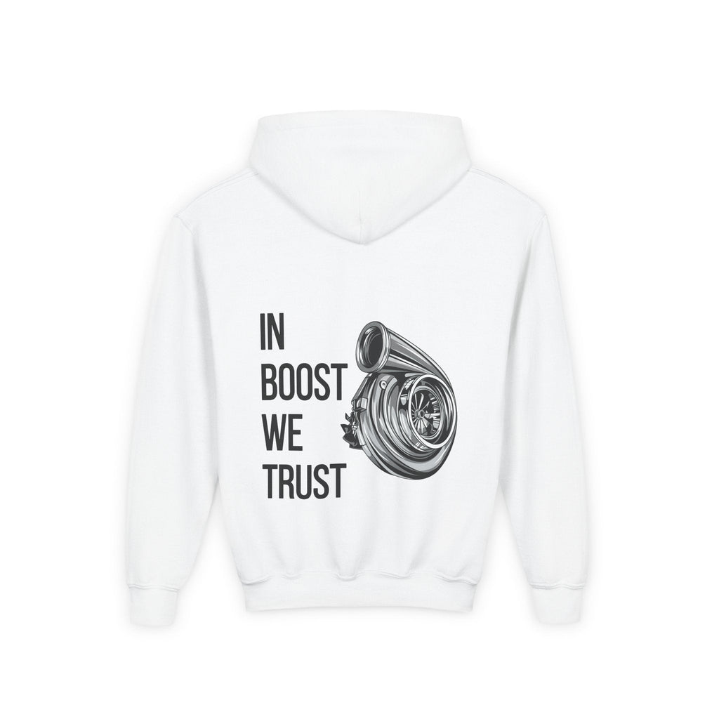 Pro Comfort Unisex Youth Hoodie “Speed Without Boundaries Edition” by Revolution Society - Revolution Society