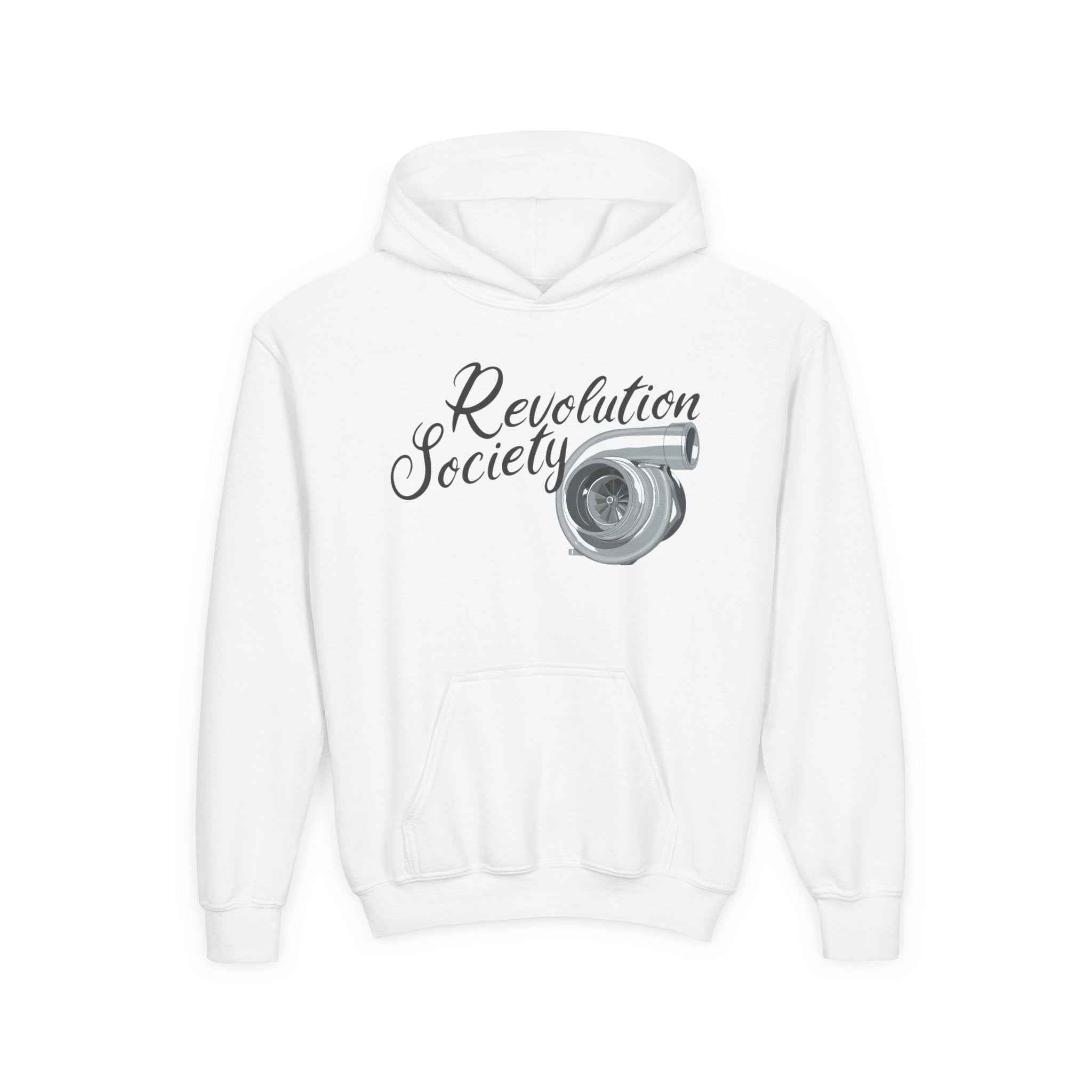 Pro Comfort Unisex Youth Hoodie “Speed Without Boundaries Edition” by Revolution Society