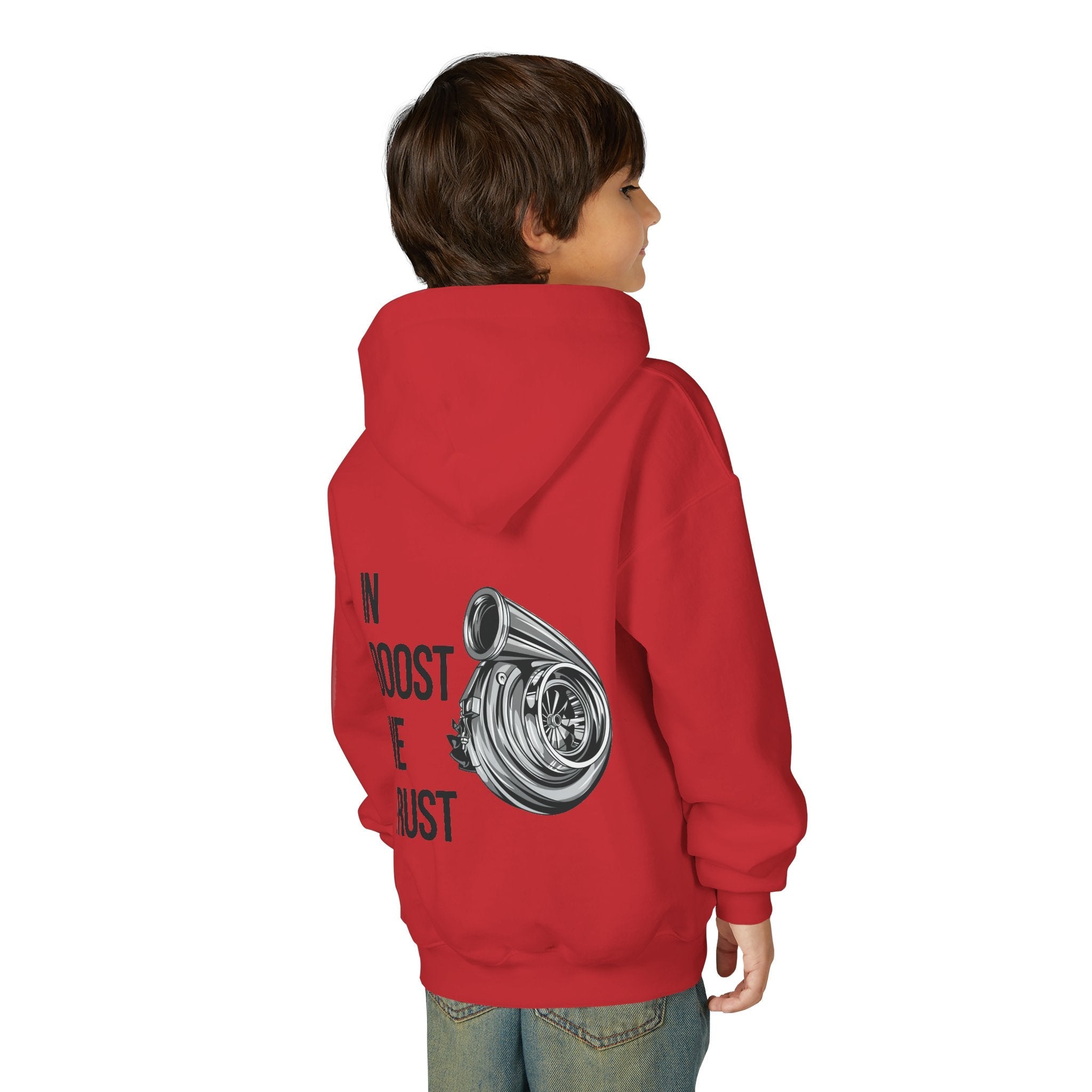 Pro Comfort Unisex Youth Hoodie “Speed Without Boundaries Edition” by Revolution Society - Revolution Society