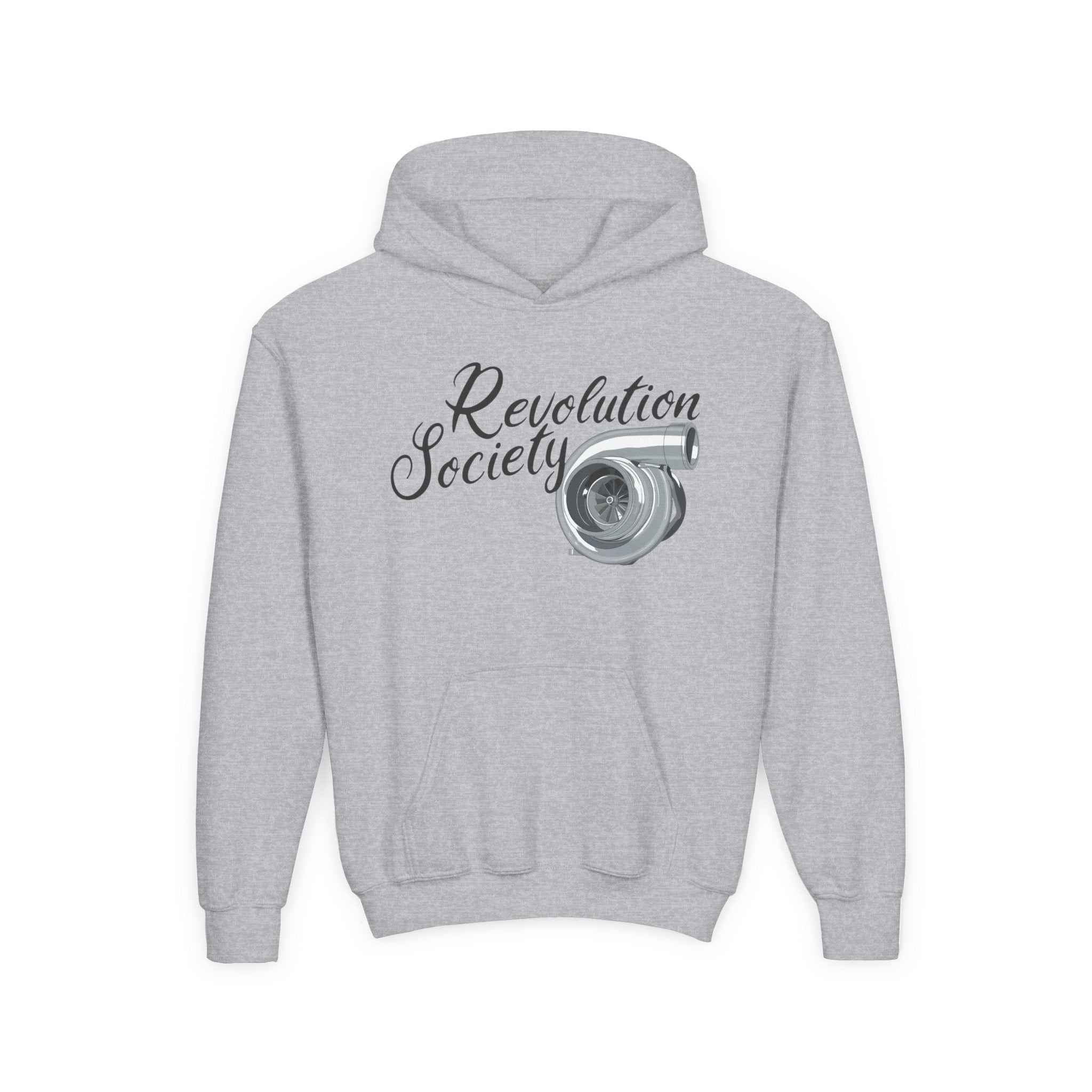 Pro Comfort Unisex Youth Hoodie “Speed Without Boundaries Edition” by Revolution Society