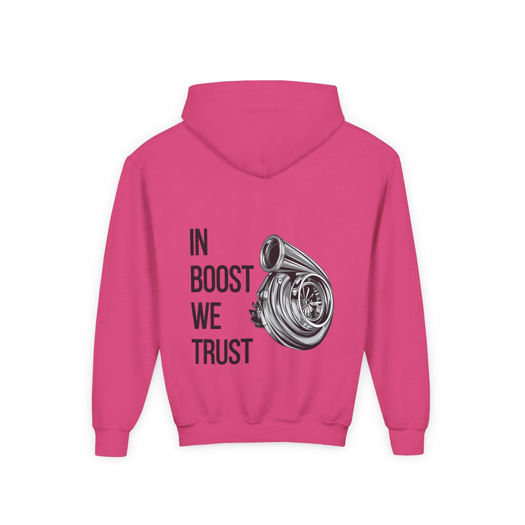 Pro Comfort Unisex Youth Hoodie “Speed Without Boundaries Edition” by Revolution Society - Revolution Society