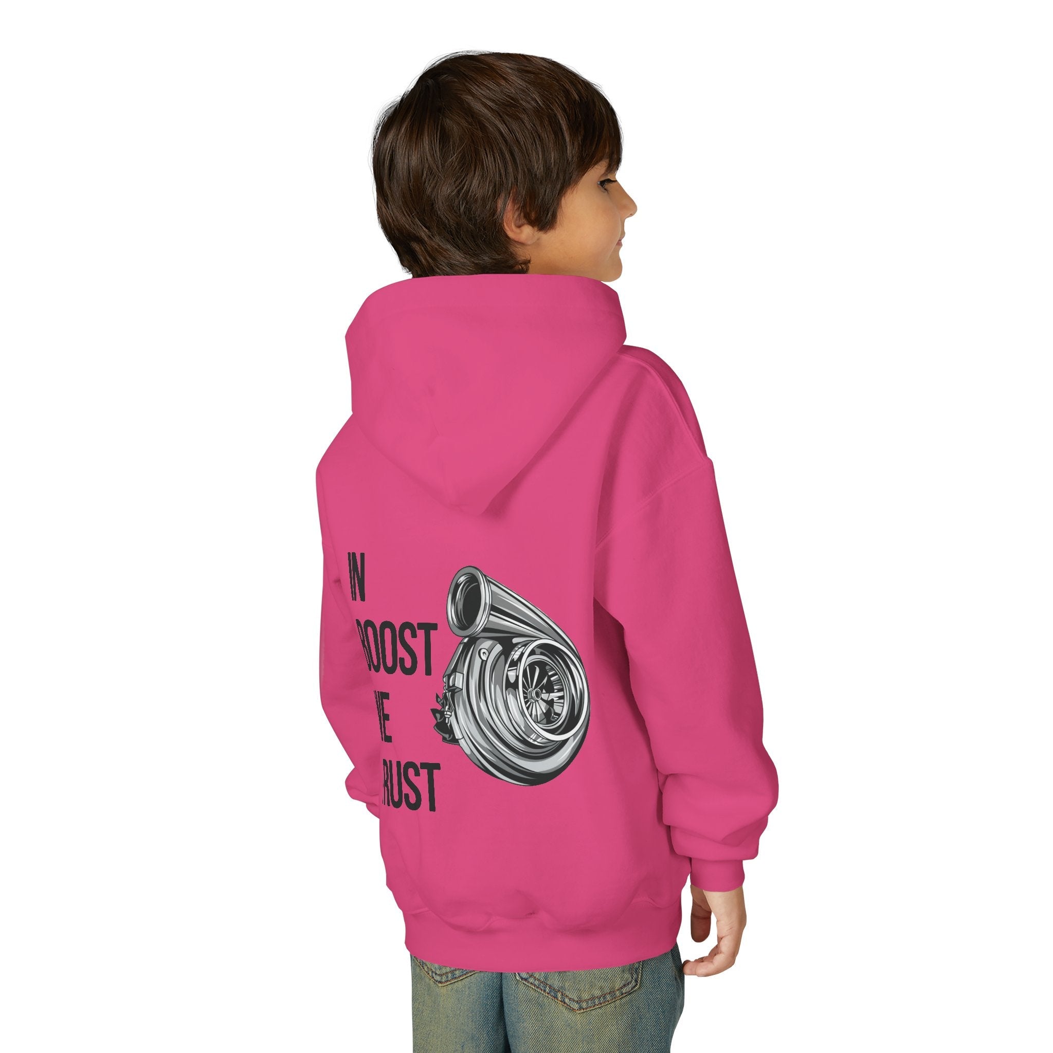 Pro Comfort Unisex Youth Hoodie “Speed Without Boundaries Edition” by Revolution Society - Revolution Society