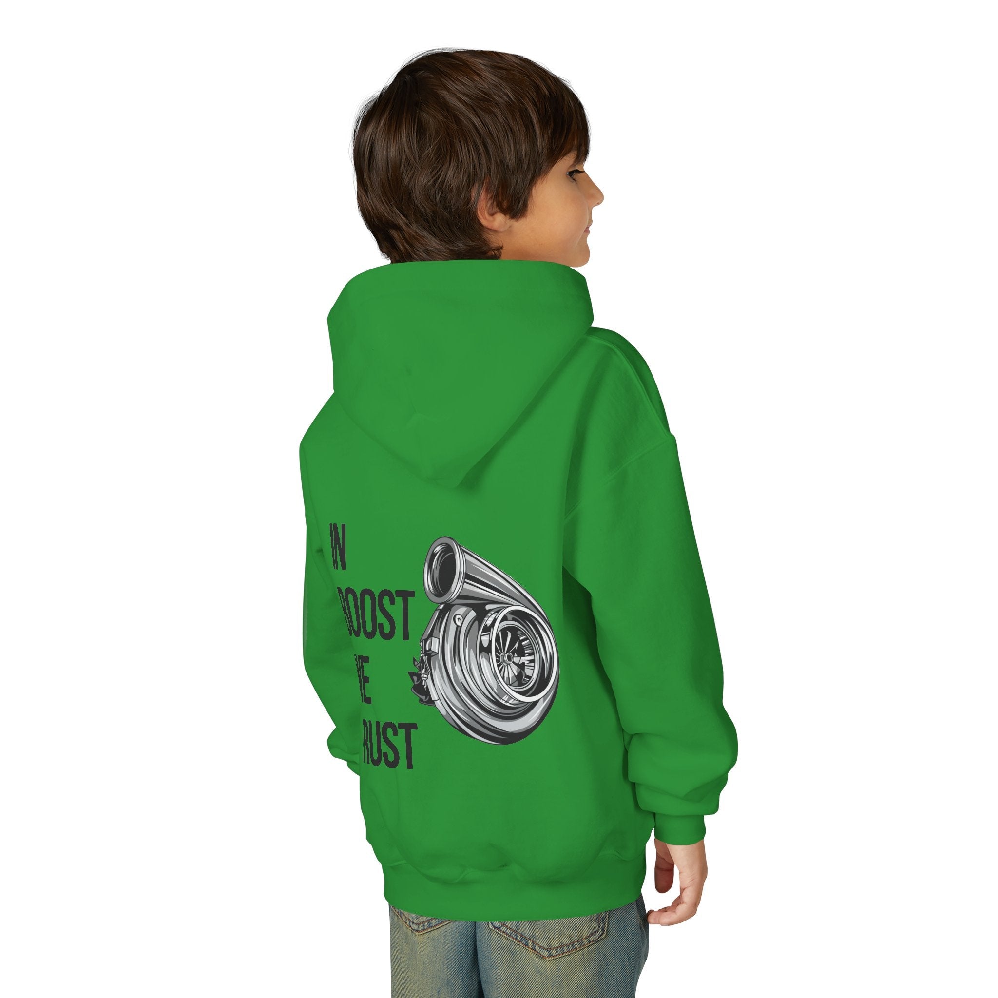 Pro Comfort Unisex Youth Hoodie “Speed Without Boundaries Edition” by Revolution Society - Revolution Society