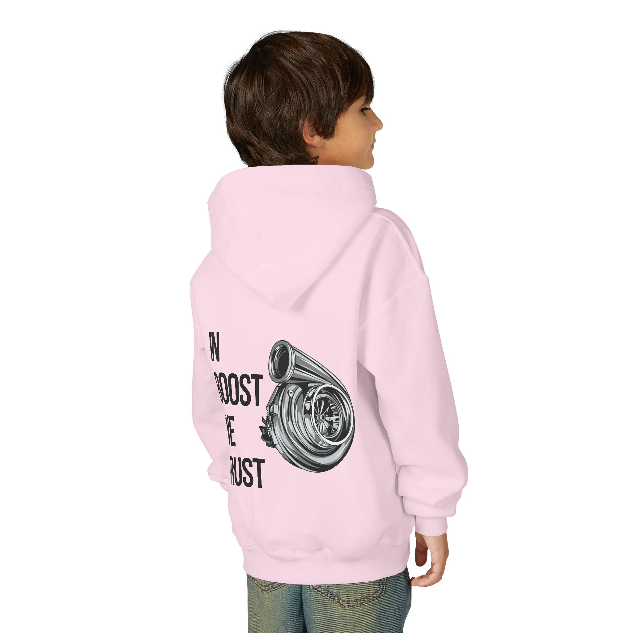 Pro Comfort Unisex Youth Hoodie “Speed Without Boundaries Edition” by Revolution Society - Revolution Society