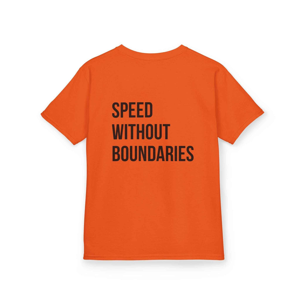 Pro Comfort Unisex Youth Revolution Society Tee Shirt  “Speed Without Boundaries” Edition by Revolution Society