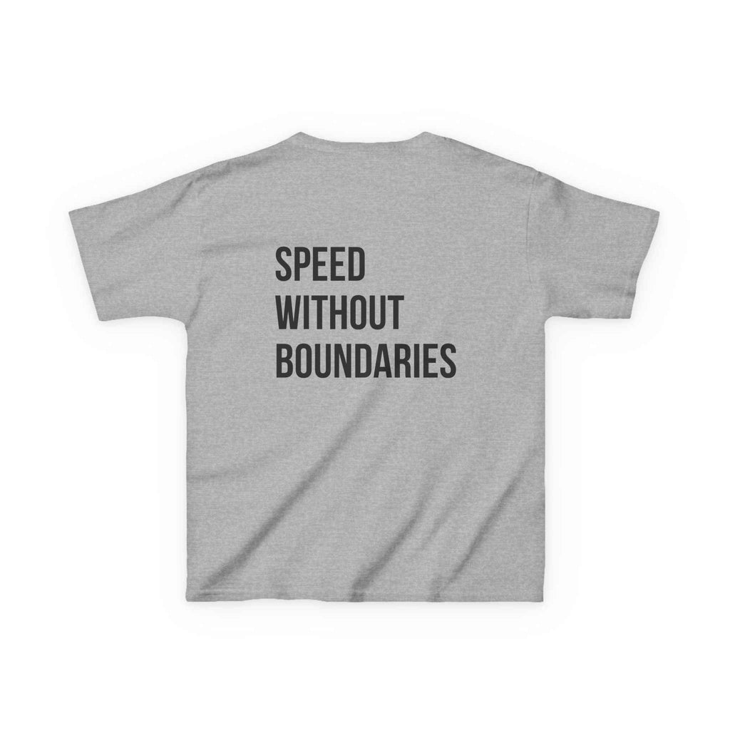 Pro Comfort Unisex Youth Revolution Society Tee Shirt  “Speed Without Boundaries” Edition by Revolution Society