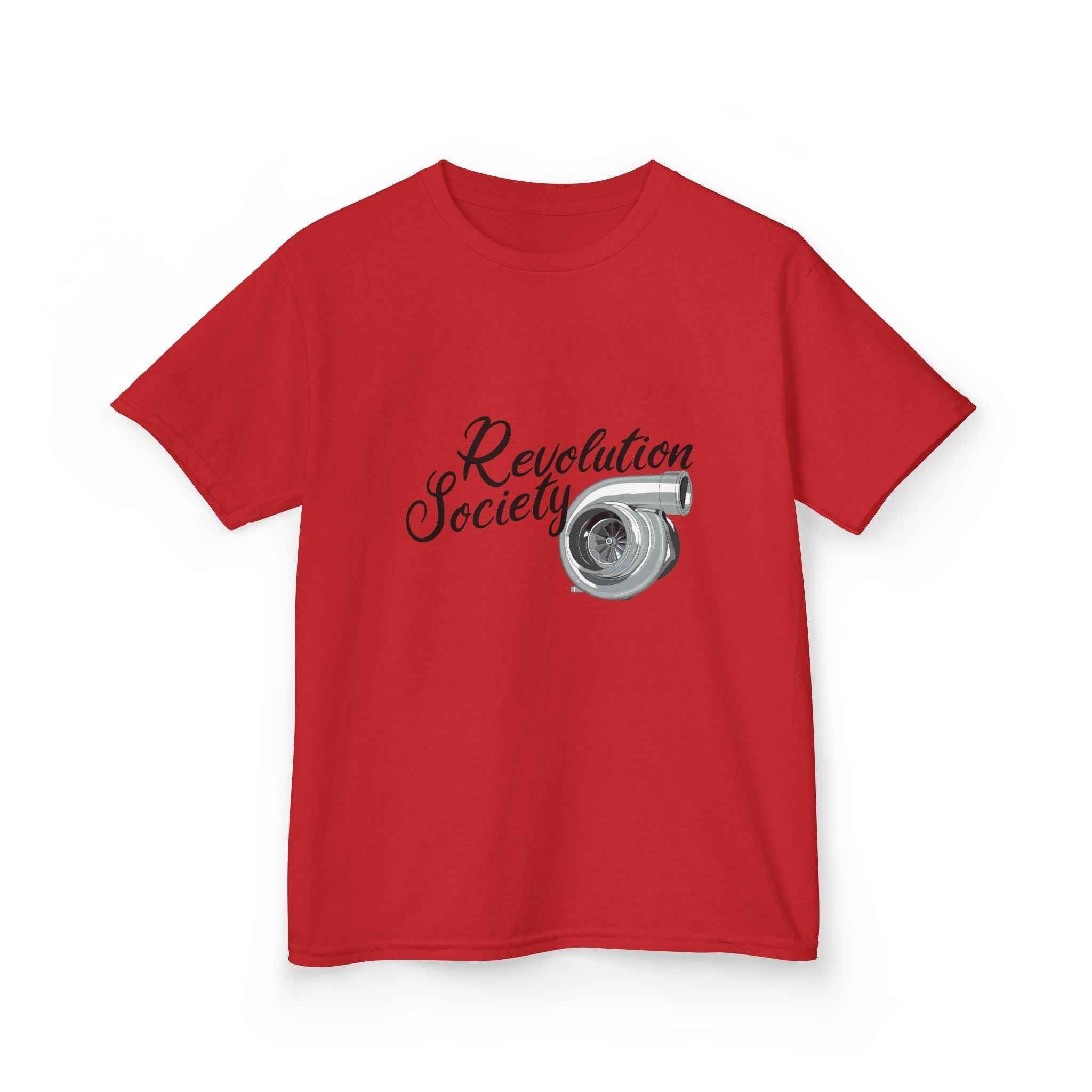 Pro Comfort Unisex Youth Revolution Society Tee Shirt  “Speed Without Boundaries” Edition by Revolution Society