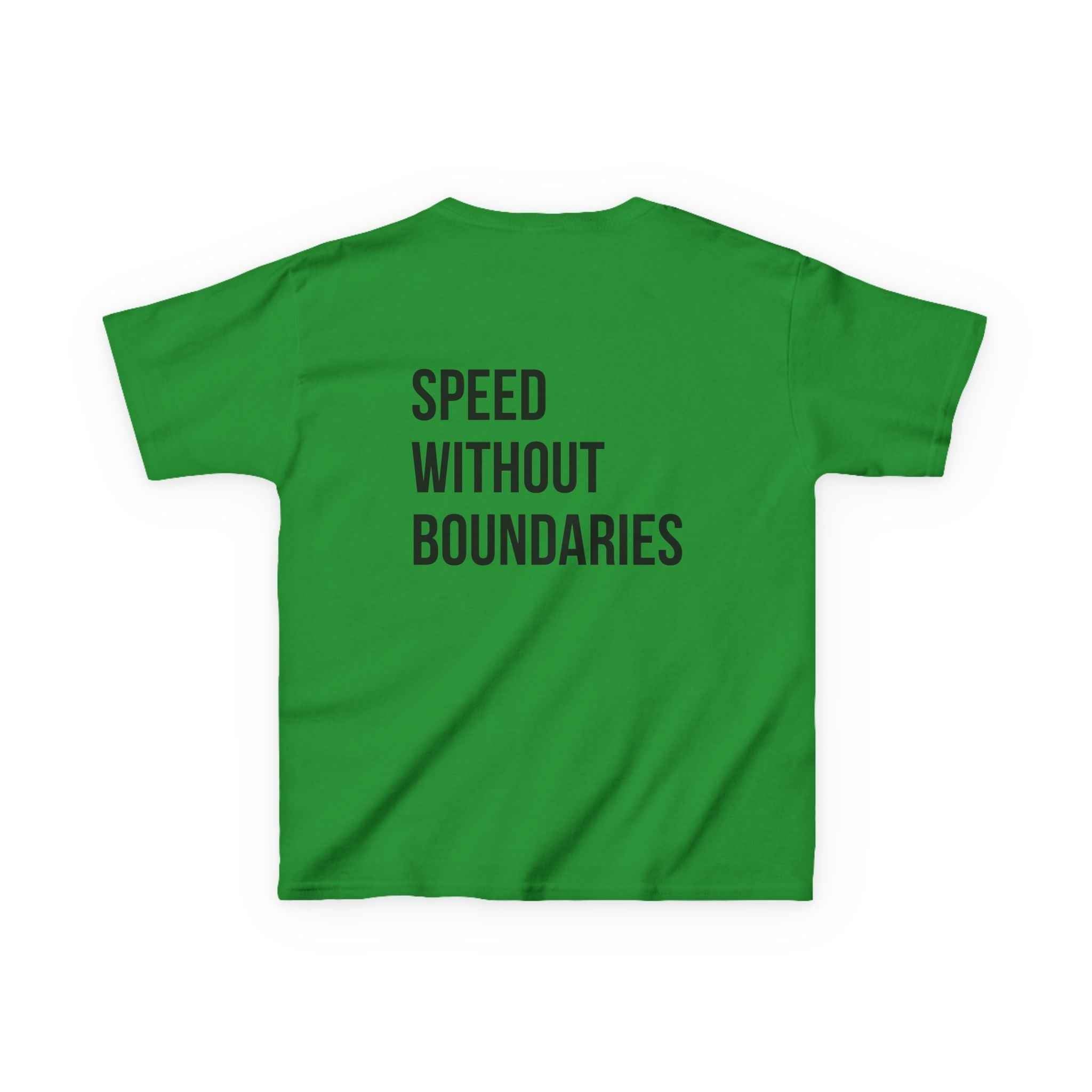 Pro Comfort Unisex Youth Revolution Society Tee Shirt  “Speed Without Boundaries” Edition by Revolution Society