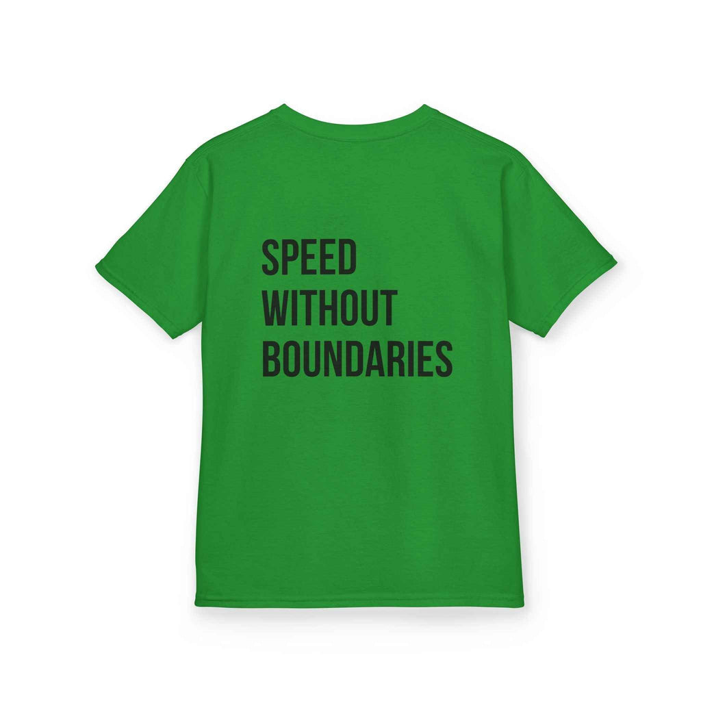 Pro Comfort Unisex Youth Revolution Society Tee Shirt  “Speed Without Boundaries” Edition by Revolution Society