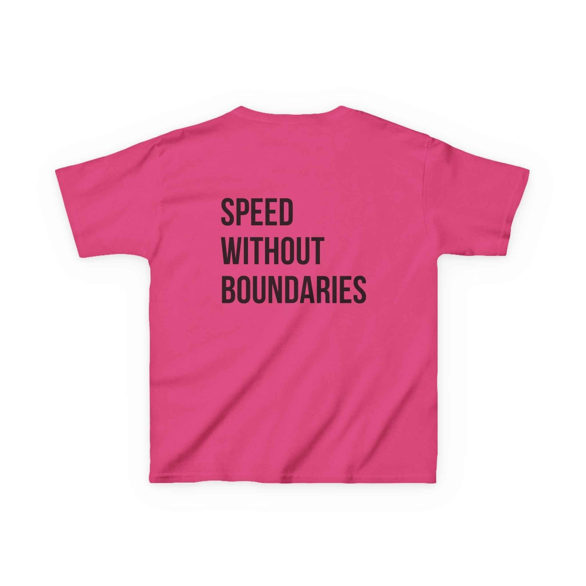 Pro Comfort Unisex Youth Revolution Society Tee Shirt  “Speed Without Boundaries” Edition by Revolution Society