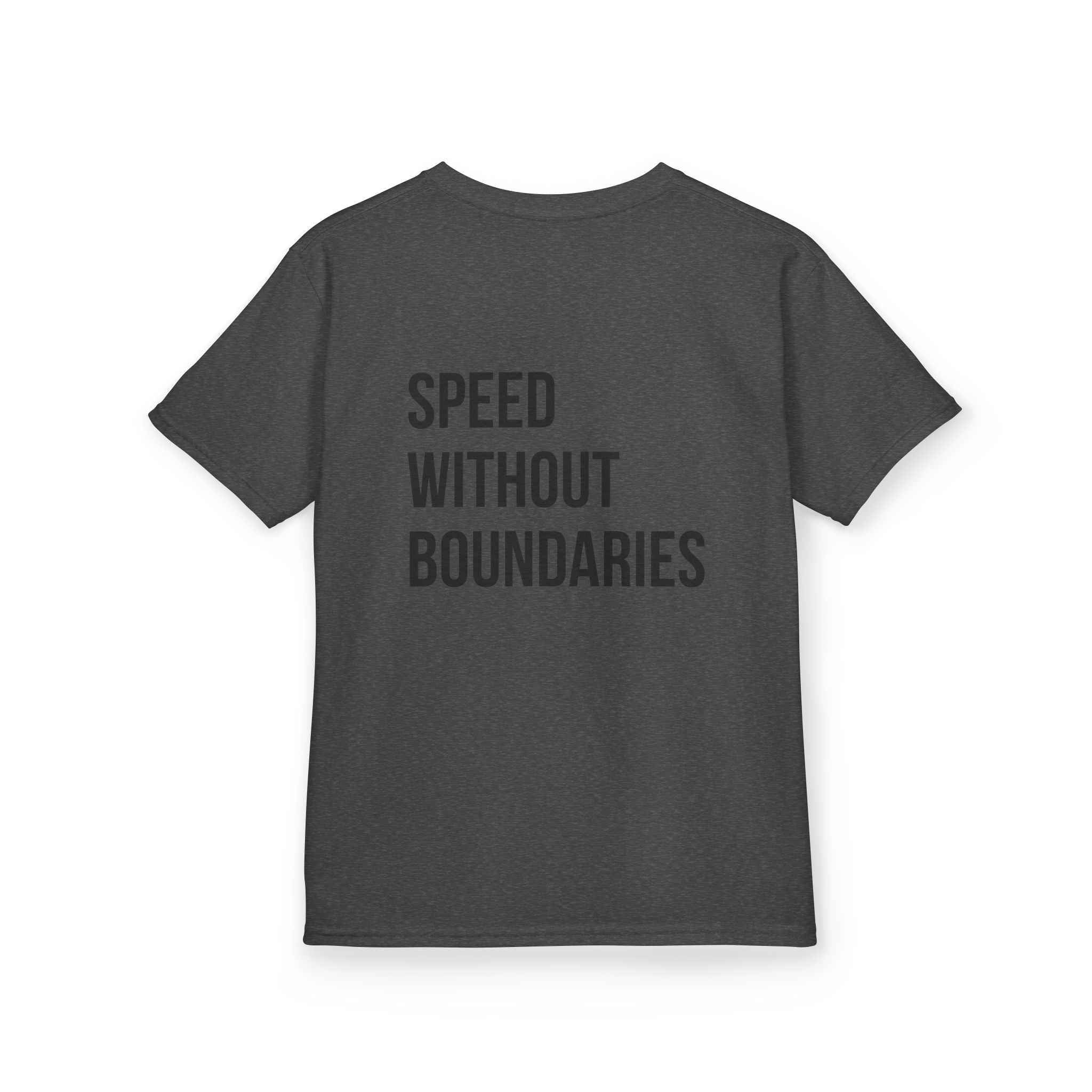 Pro Comfort Unisex Youth Revolution Society Tee Shirt  “Speed Without Boundaries” Edition by Revolution Society