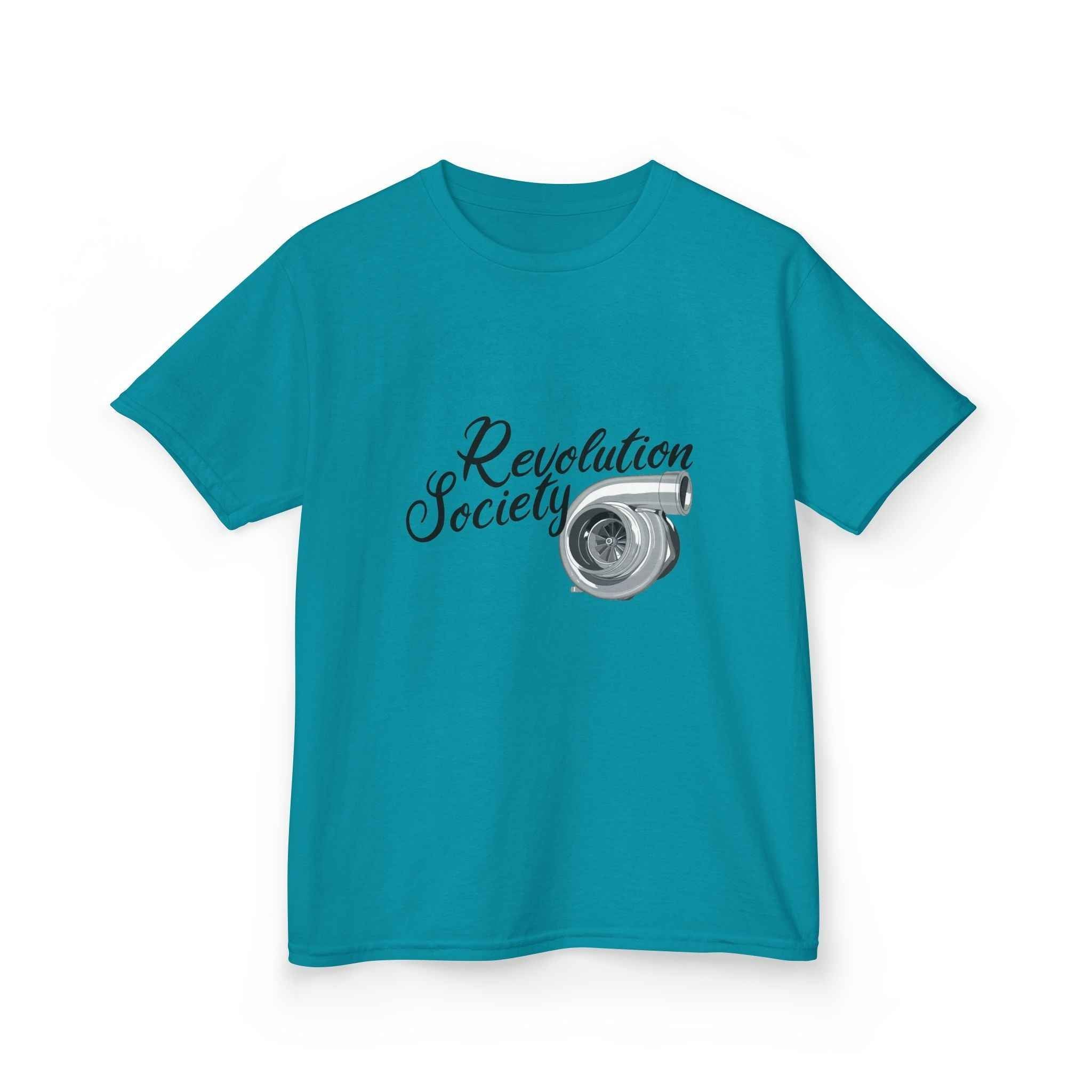 Pro Comfort Unisex Youth Revolution Society Tee Shirt  “Speed Without Boundaries” Edition by Revolution Society
