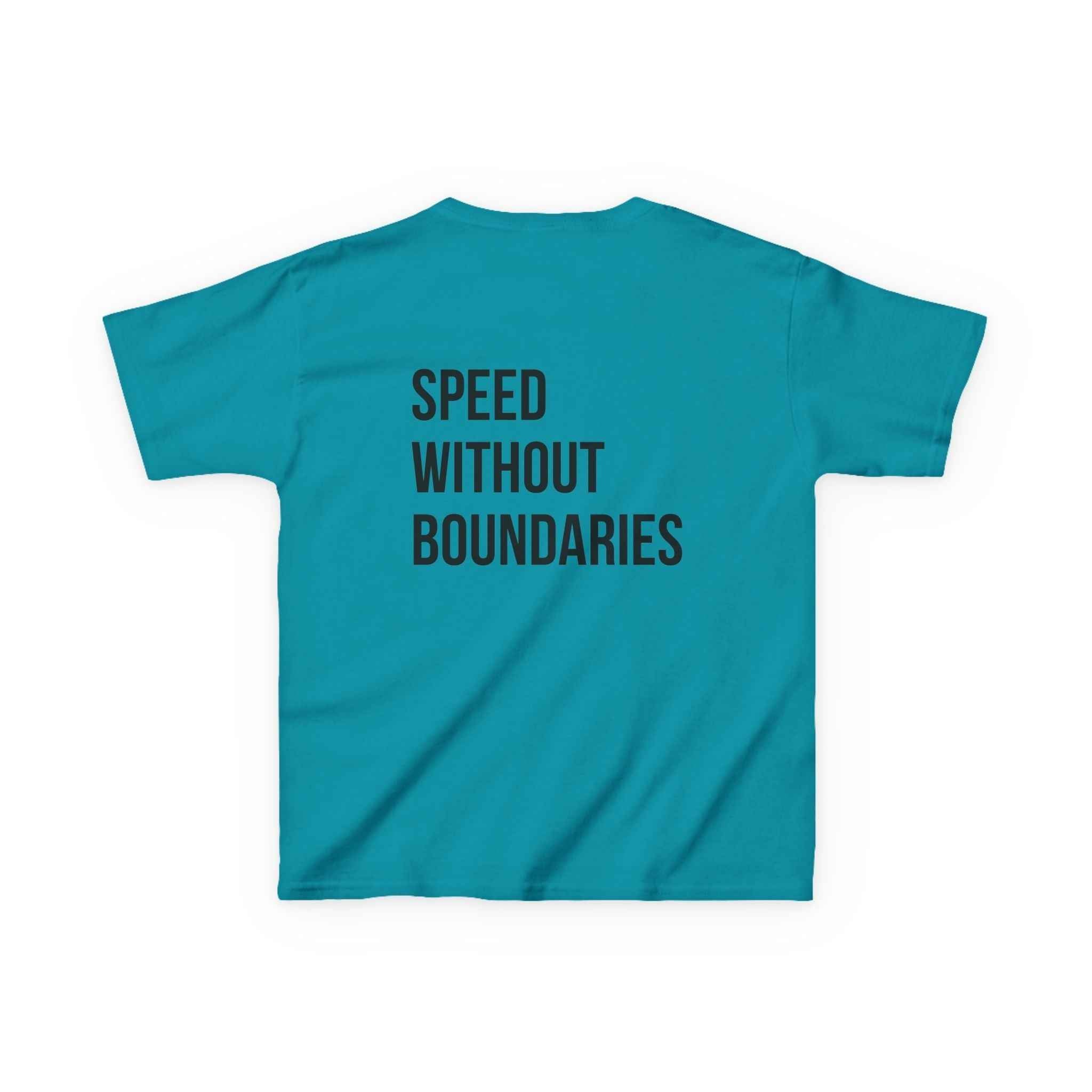 Pro Comfort Unisex Youth Revolution Society Tee Shirt  “Speed Without Boundaries” Edition by Revolution Society