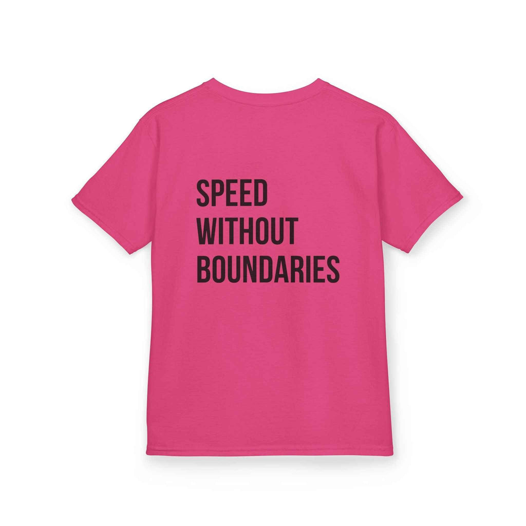 Pro Comfort Unisex Youth Revolution Society Tee Shirt  “Speed Without Boundaries” Edition by Revolution Society
