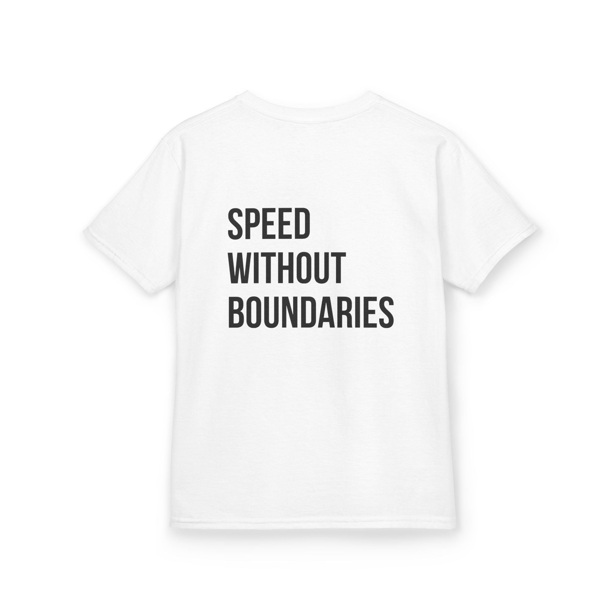 Pro Comfort Unisex Youth Revolution Society Tee Shirt “Speed Without Boundaries” Edition by Revolution Society - Revolution Society