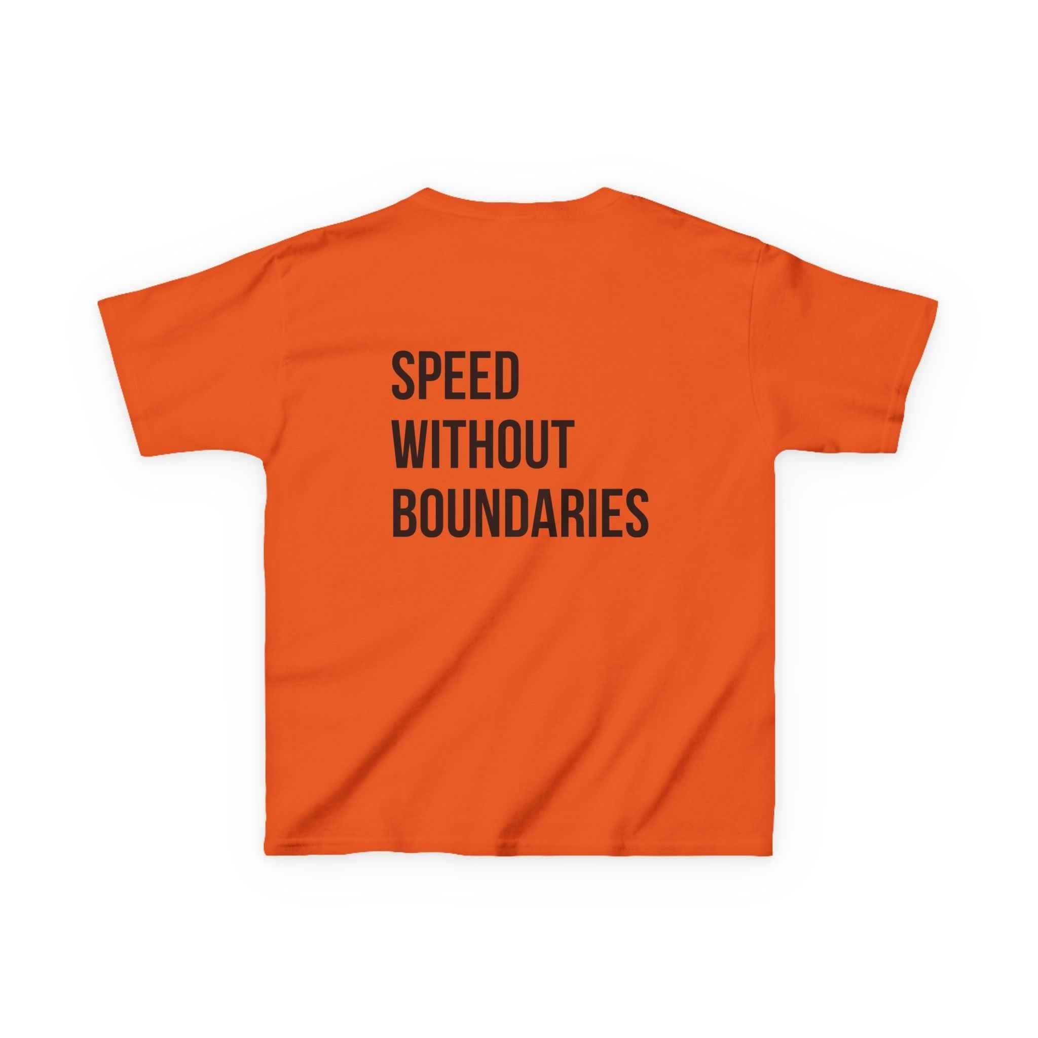 Pro Comfort Unisex Youth Revolution Society Tee Shirt  “Speed Without Boundaries” Edition by Revolution Society