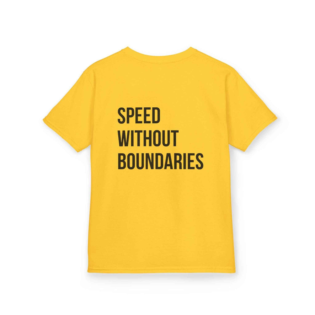 Pro Comfort Unisex Youth Revolution Society Tee Shirt  “Speed Without Boundaries” Edition by Revolution Society