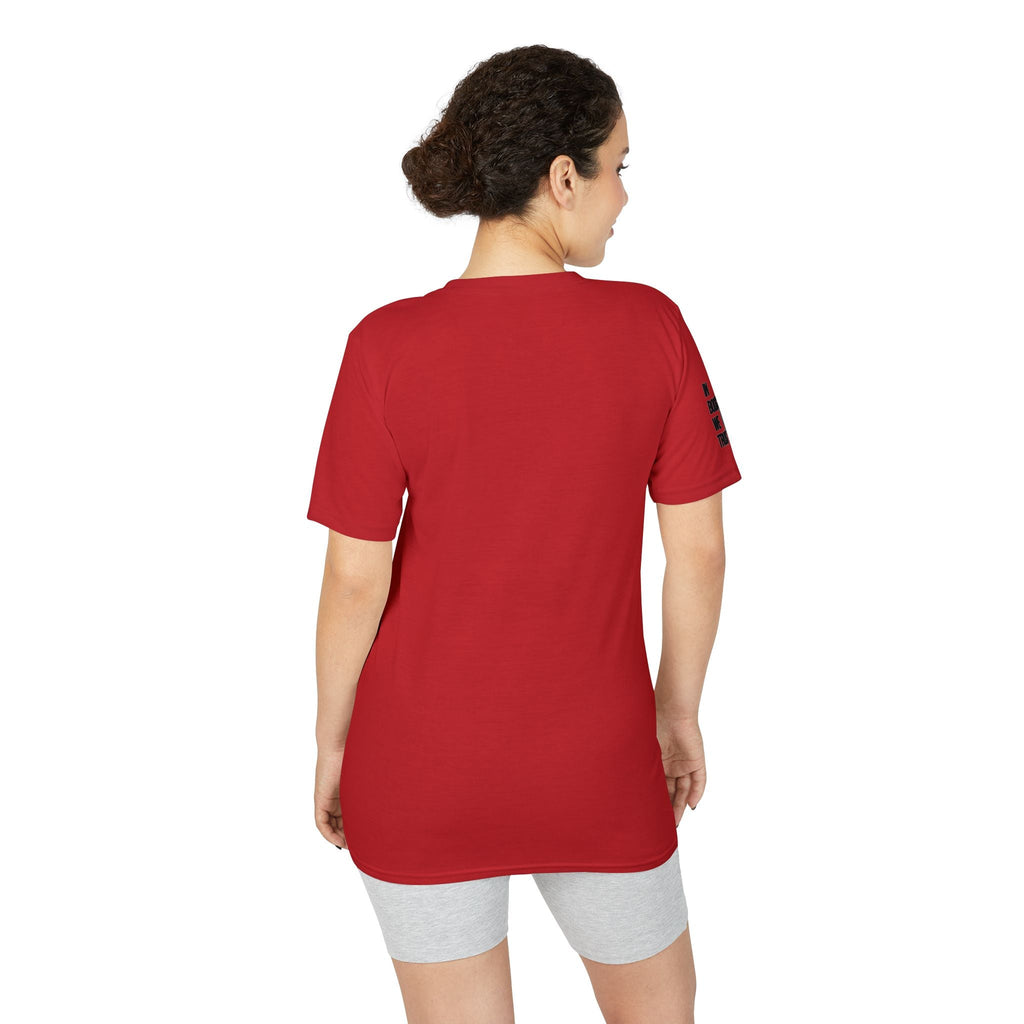 Revolution Society Athletic T‑Shirt — With Logo & Turbocharger Graphic Right Sleeve - Revolution Society