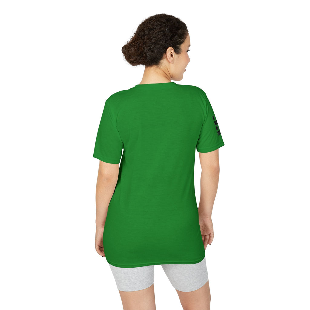 Revolution Society Athletic T‑Shirt — With Logo & Turbocharger Graphic Right Sleeve - Revolution Society
