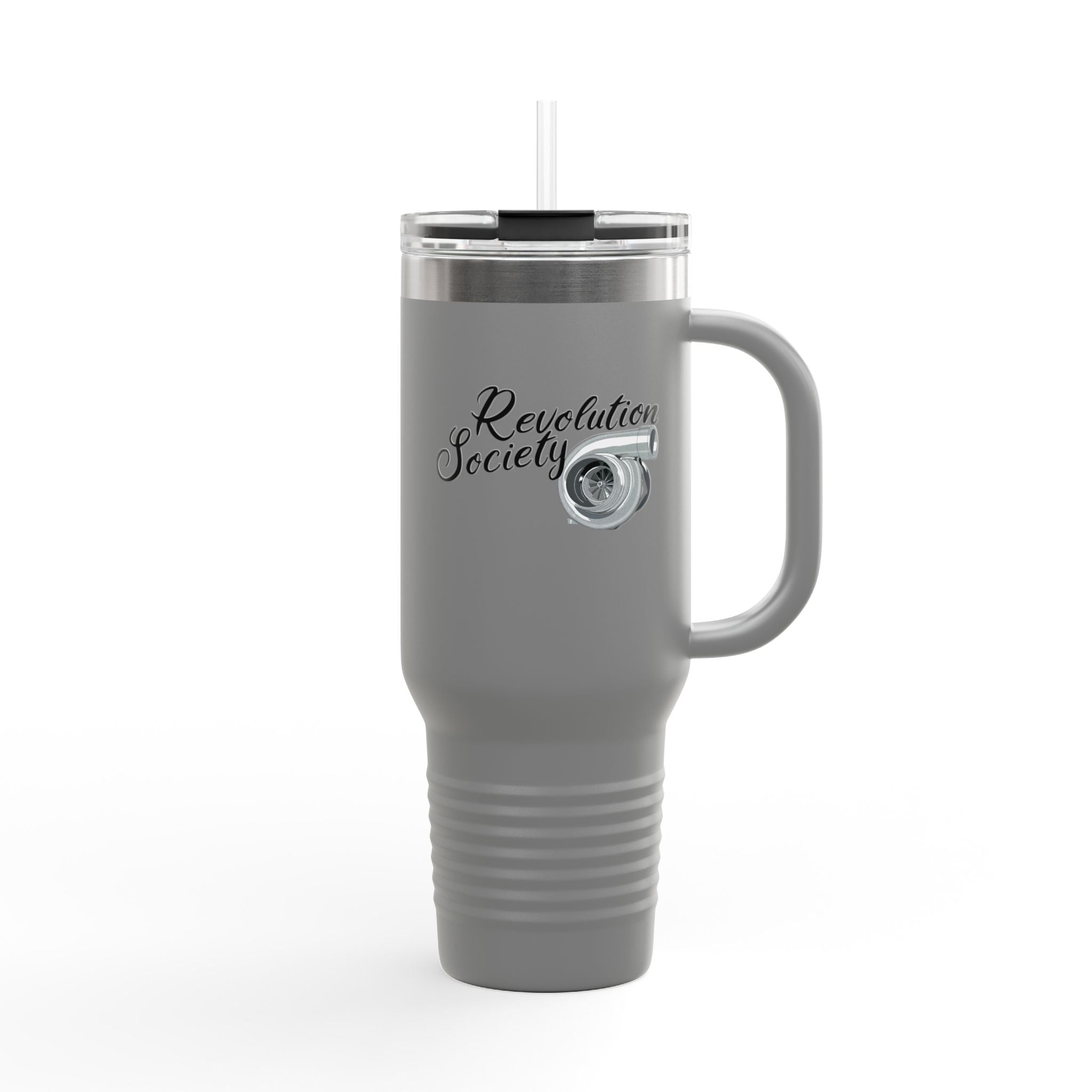 Tumbler Insulated 40oz “In Boost We Trust Edition” by Revolution Society - Revolution Society