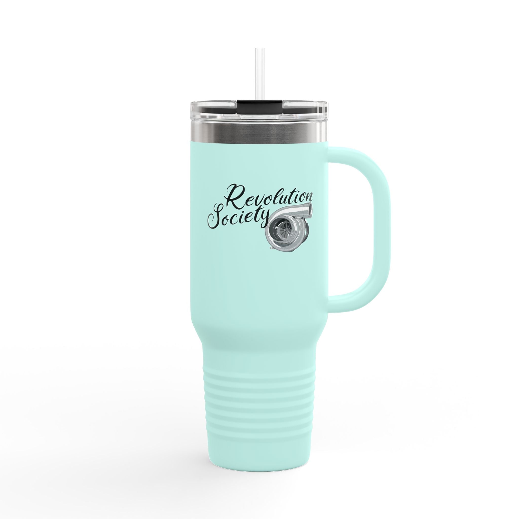 Tumbler Insulated 40oz “In Boost We Trust Edition” by Revolution Society - Revolution Society