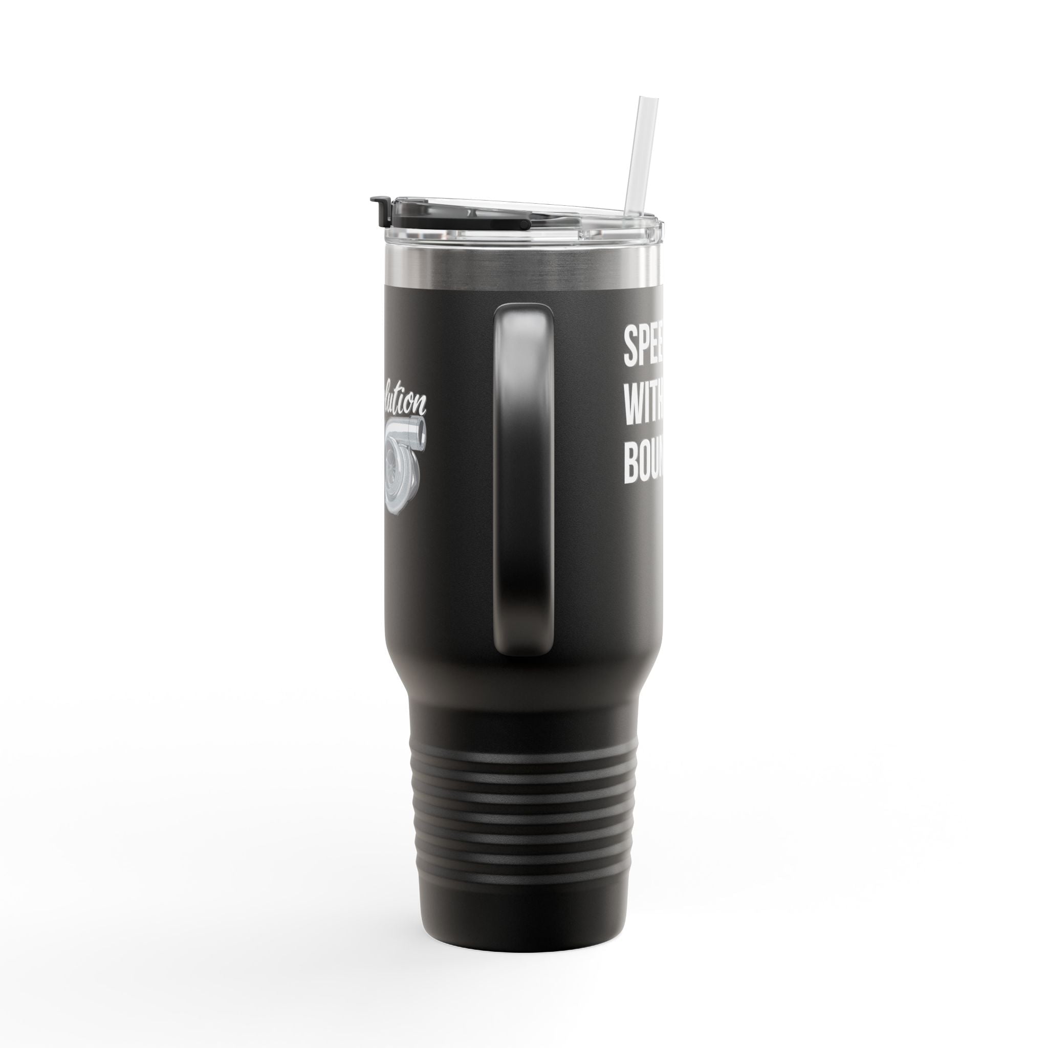 Tumbler Insulated 40oz “In Boost We Trust Edition” by Revolution Society - Revolution Society